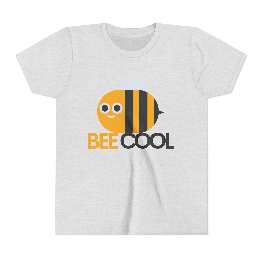 Bee Cool Youth Tee — Cute Bee Graphic Kids T‑Shirt