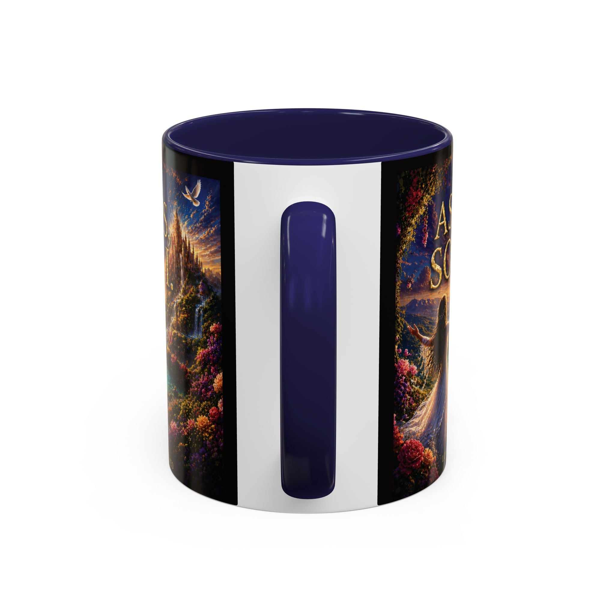 Christian Inspirational Coffee Mug — "As He Is, So Am I" Accent Mug (11/15oz)