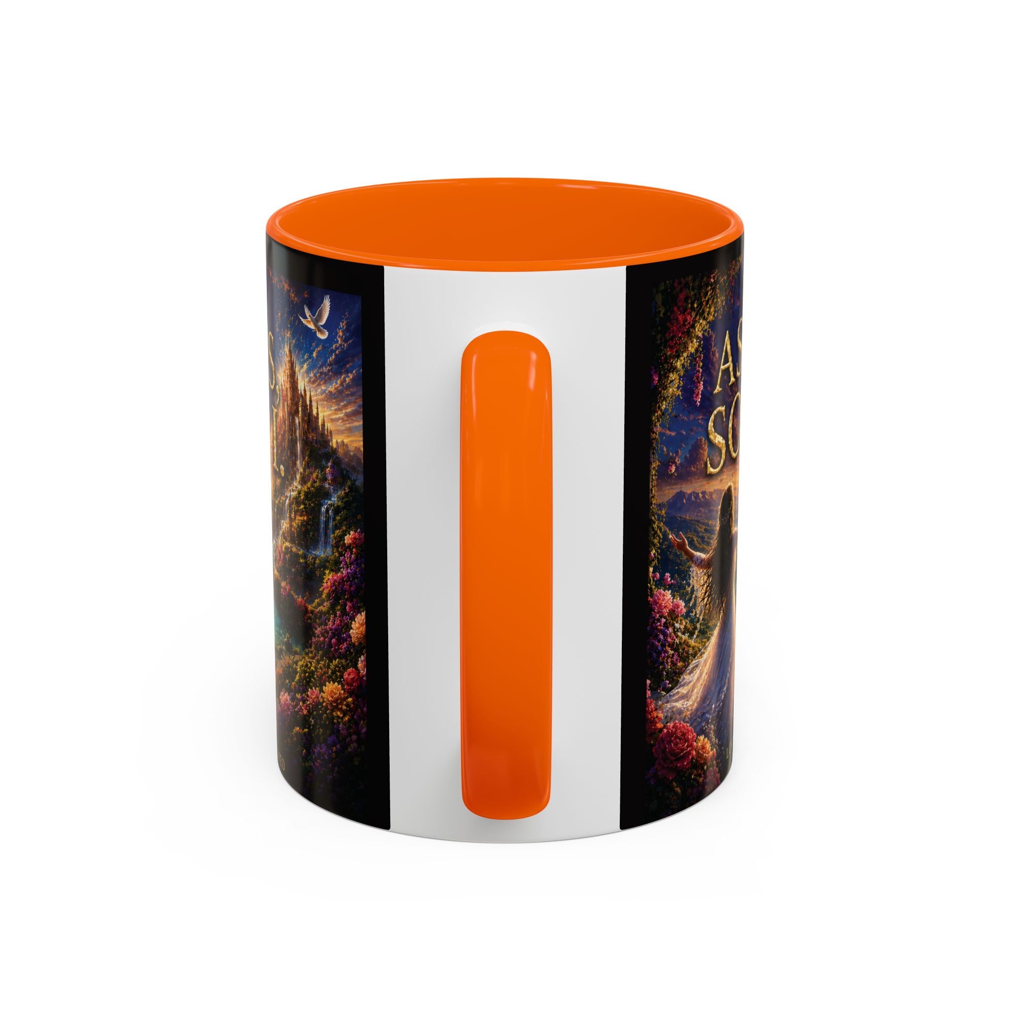 Christian Inspirational Coffee Mug — "As He Is, So Am I" Accent Mug (11/15oz)