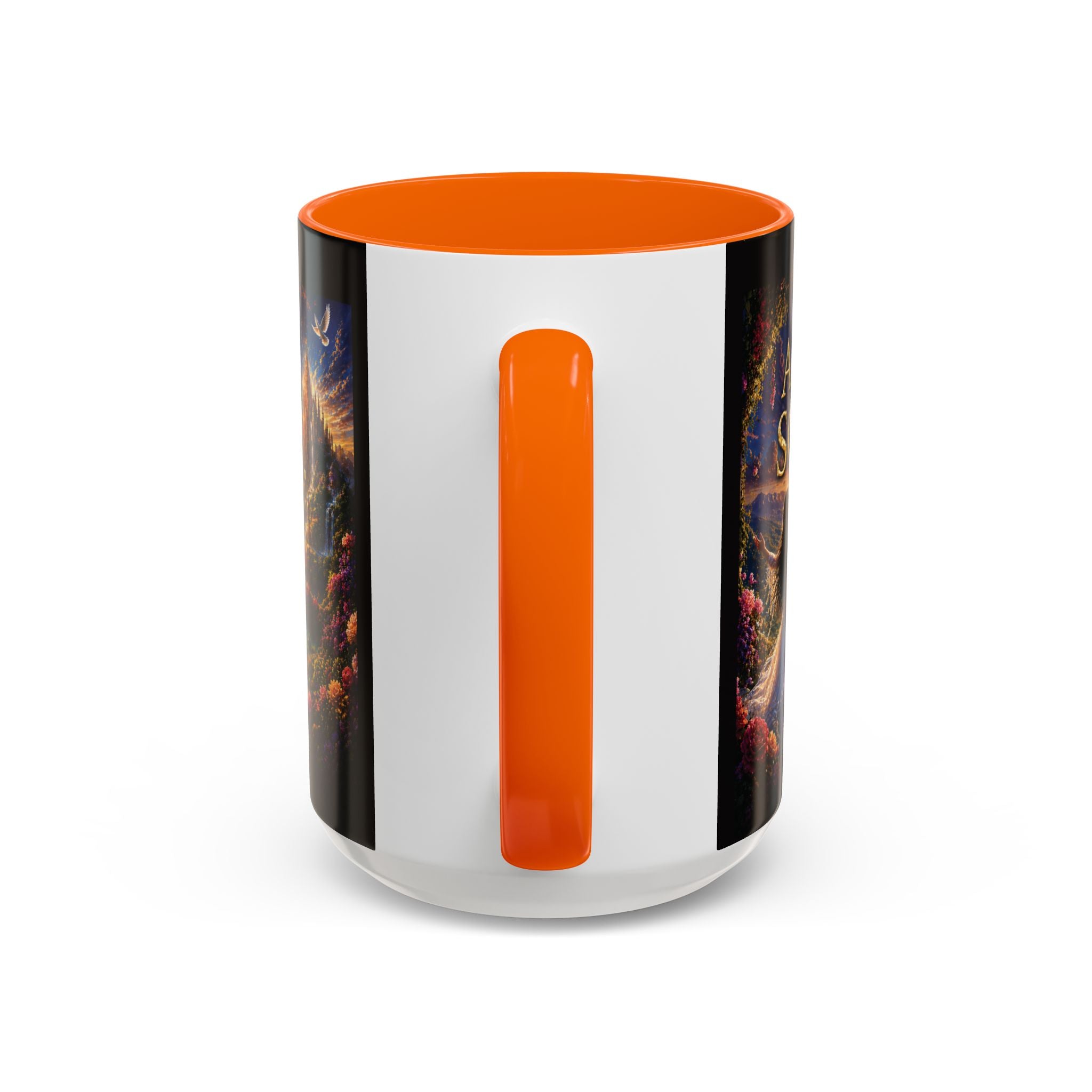 Christian Inspirational Coffee Mug — "As He Is, So Am I" Accent Mug (11/15oz)