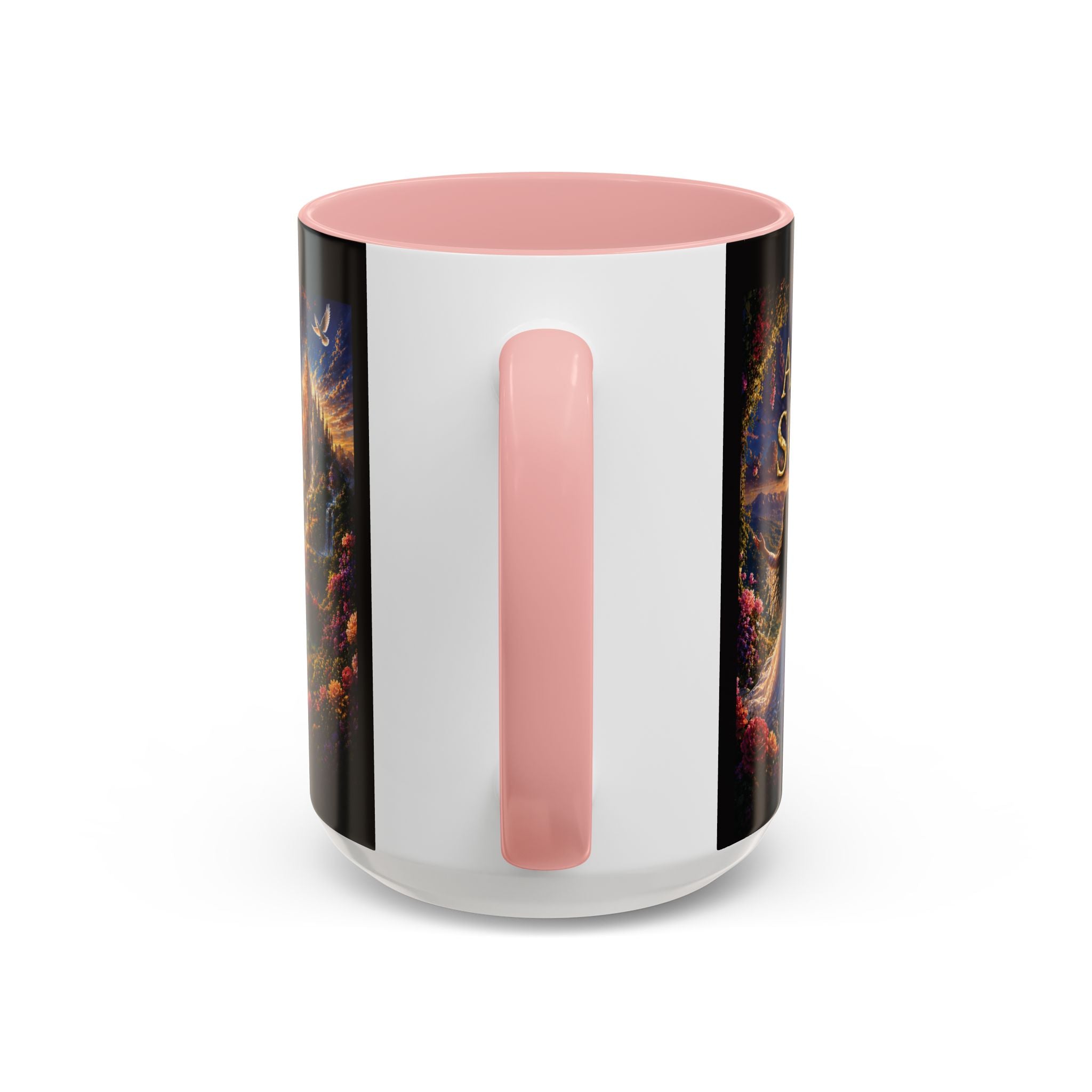 Christian Inspirational Coffee Mug — "As He Is, So Am I" Accent Mug (11/15oz)
