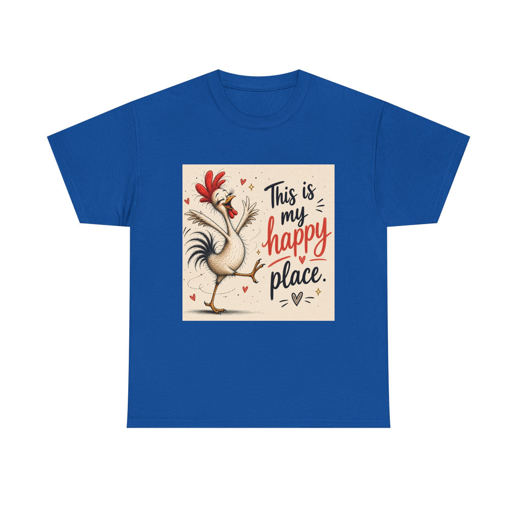 Rooster "This Is My Happy Place" Tee