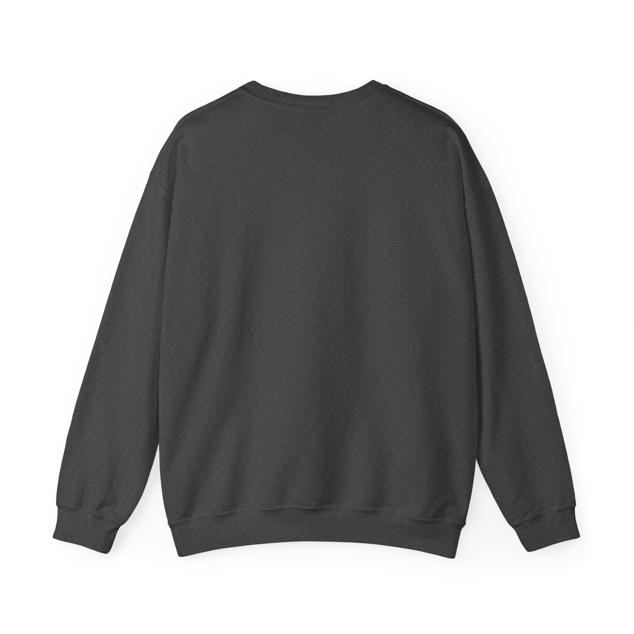 Crewneck Sweatshirt — 'Nothing Works Till You Agree With It' Motivational Door Graphic