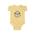 Stay Pawsitive Baby Bodysuit – Cute Puppy Infant Onesie