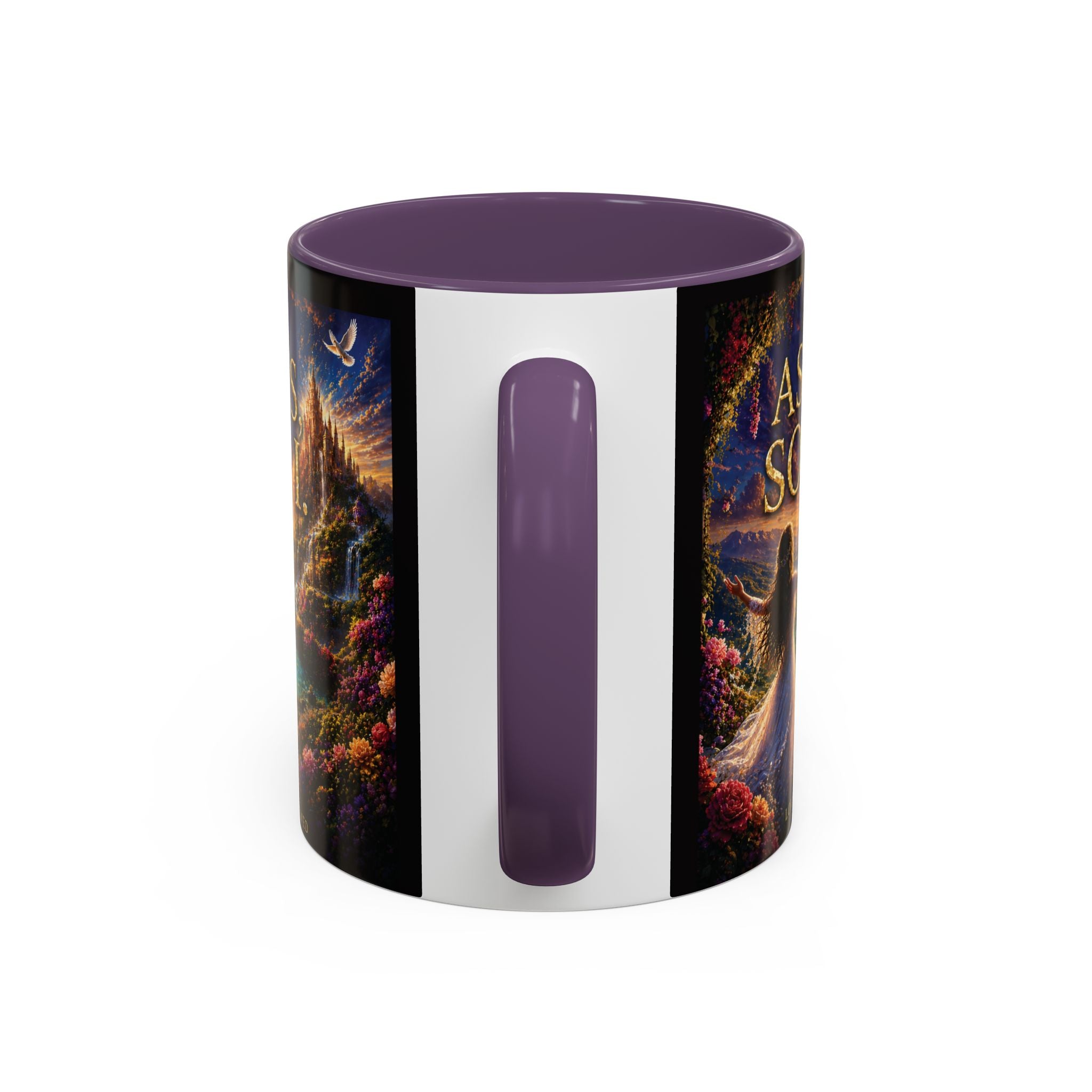 Christian Inspirational Coffee Mug — "As He Is, So Am I" Accent Mug (11/15oz)