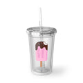 Cute Bee Acrylic Cup — 'Bee Cool' Reusable Tumbler