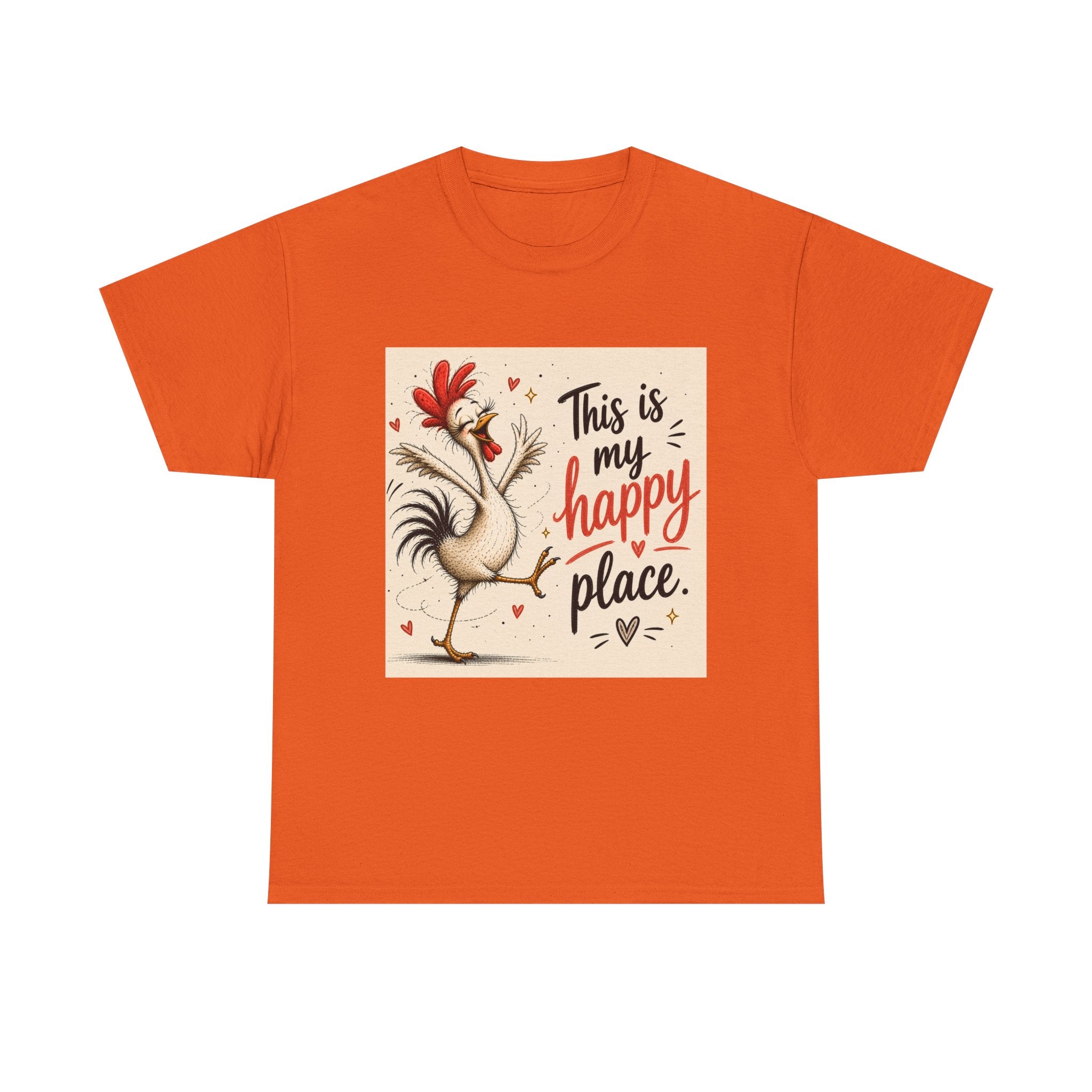 Rooster "This Is My Happy Place" Tee