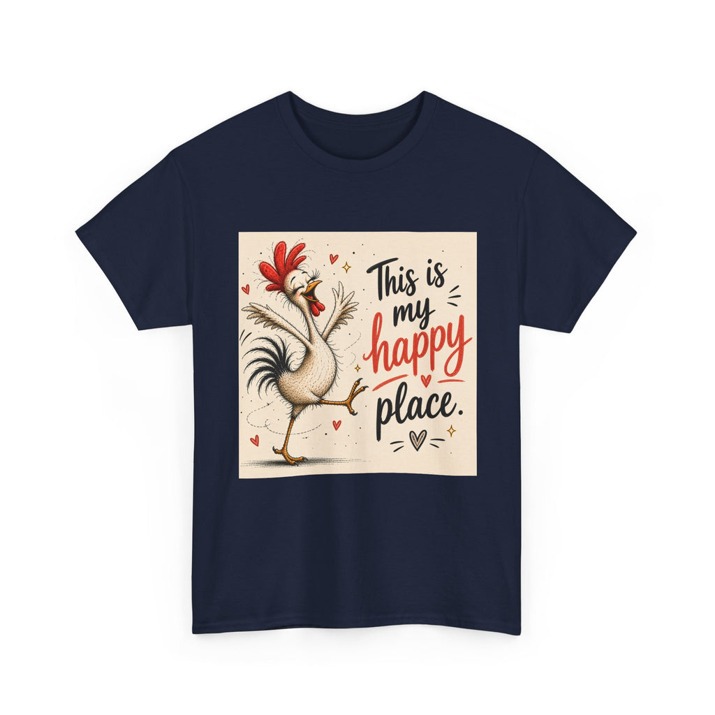 Rooster "This Is My Happy Place" Tee