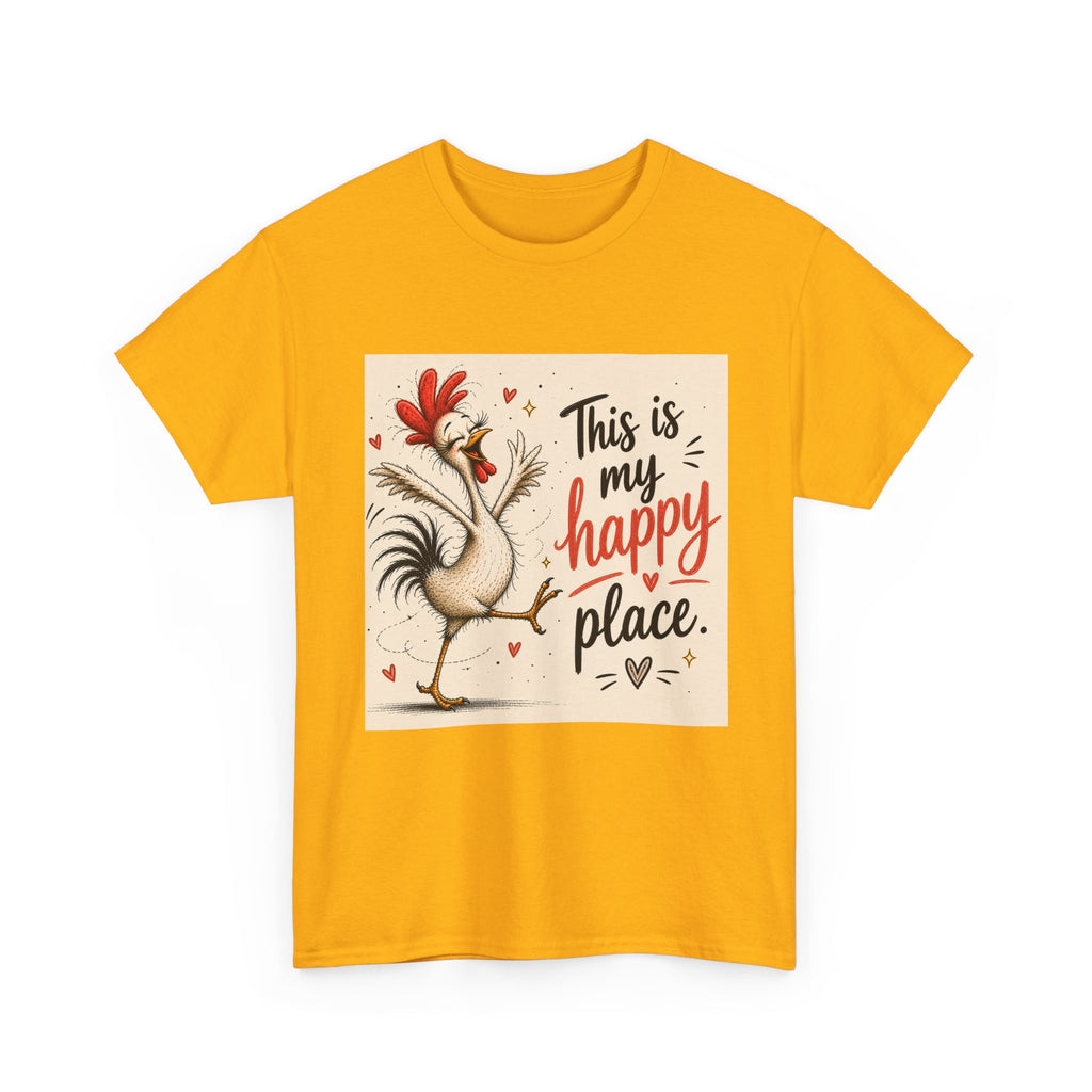 Rooster "This Is My Happy Place" Tee