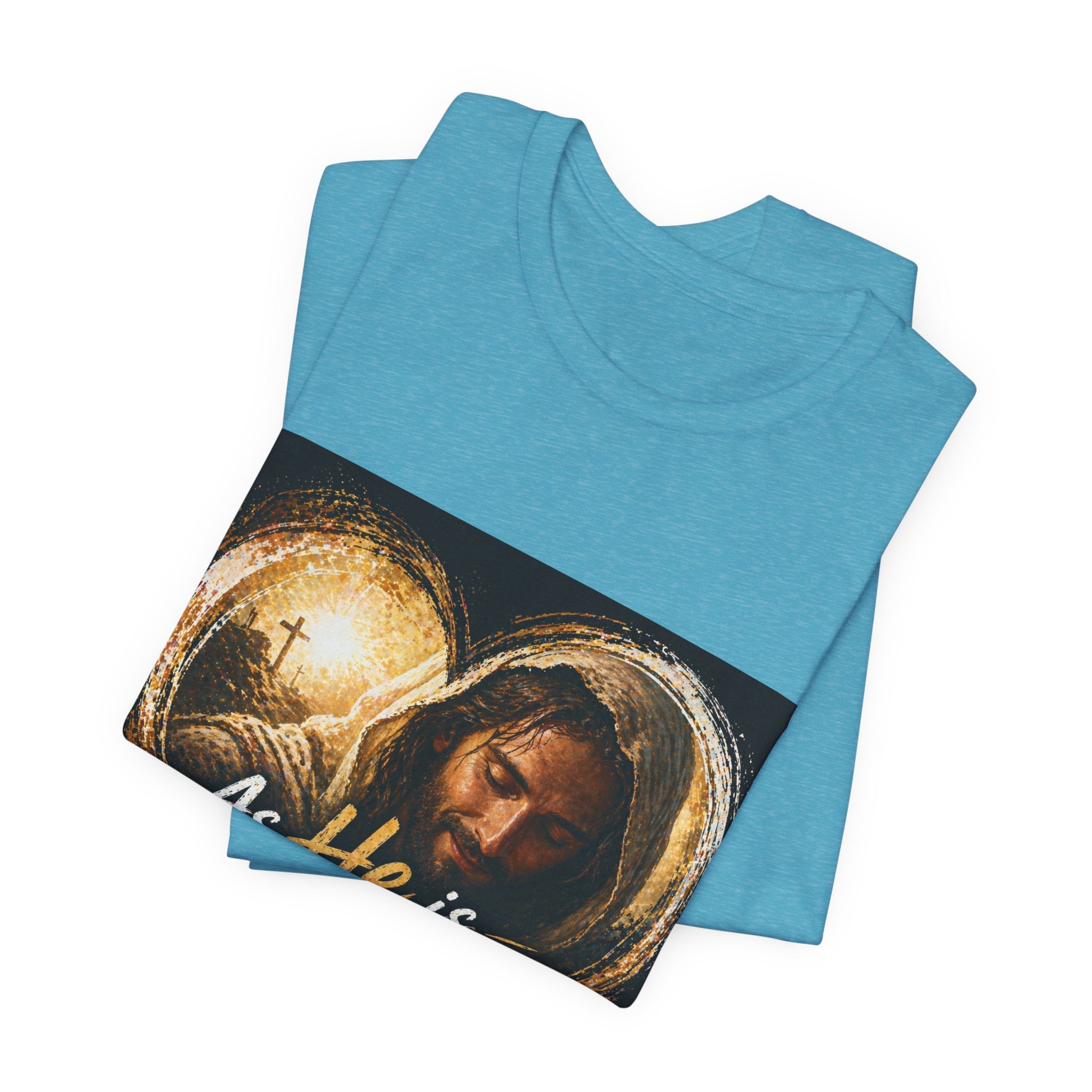 Christian Faith T‑Shirt - "As He is, So Am I Now in This World" Inspirational Tee