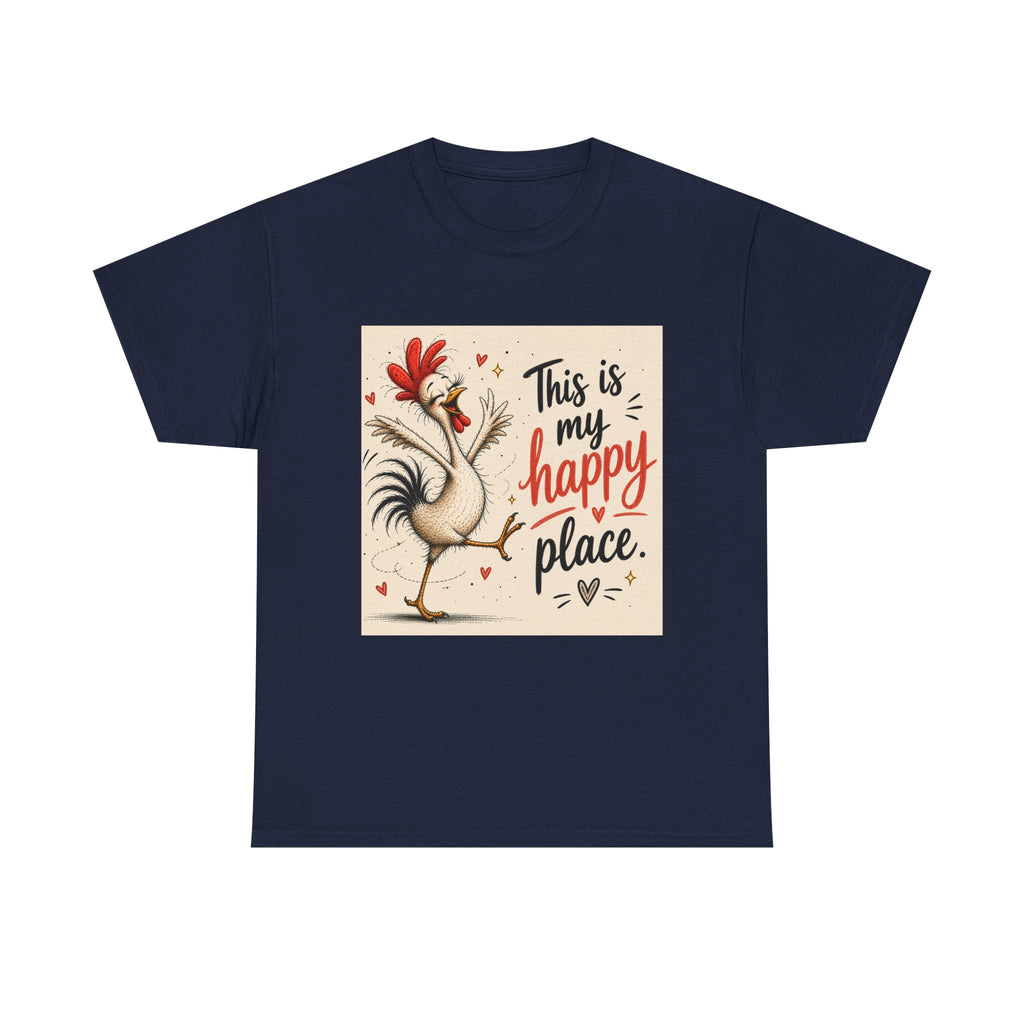 Rooster "This Is My Happy Place" Tee