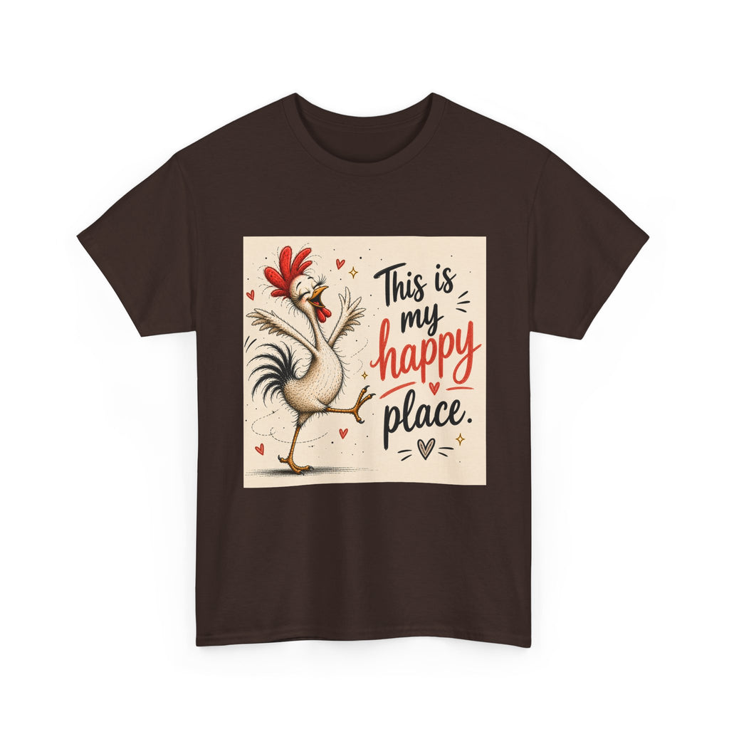 Rooster "This Is My Happy Place" Tee