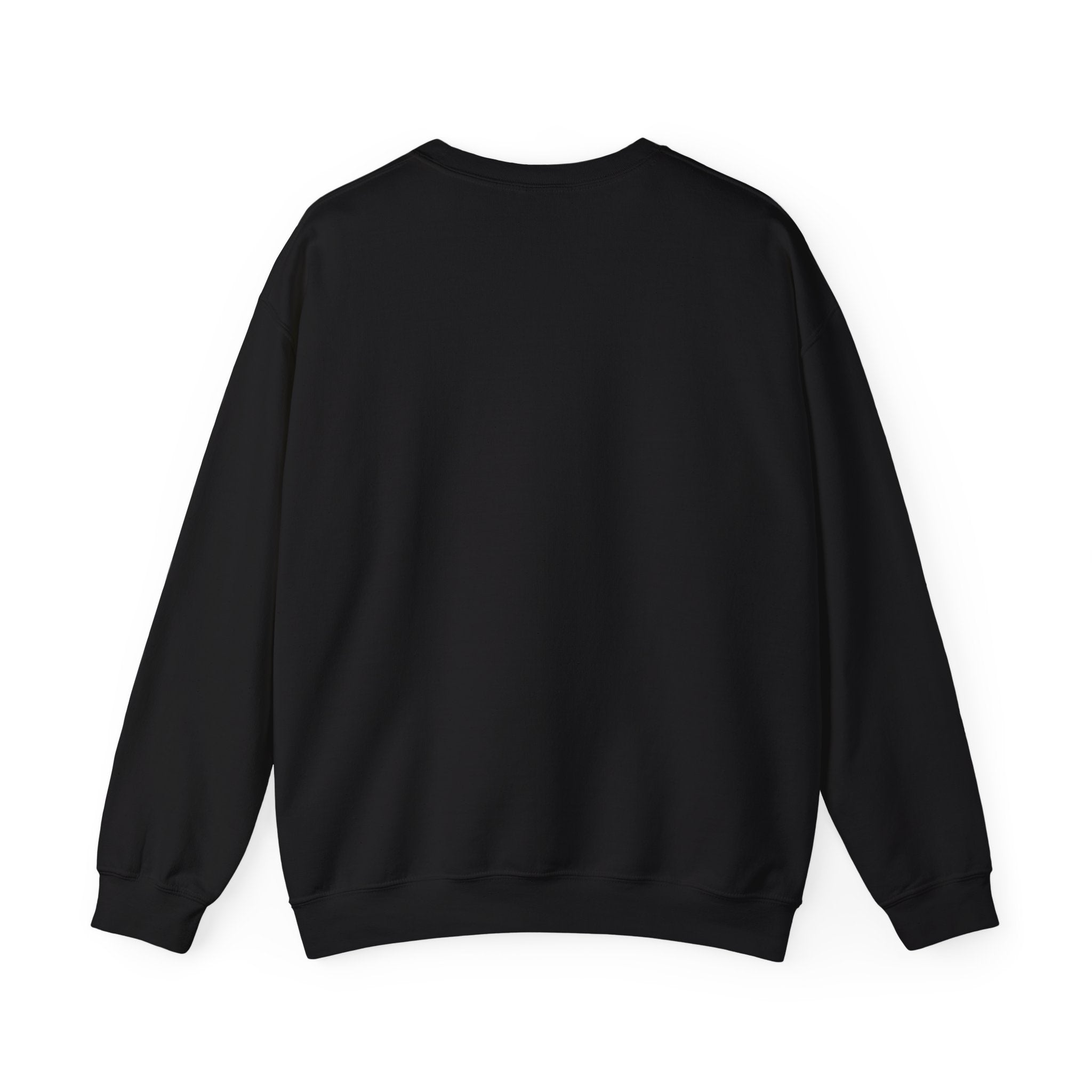 Crewneck Sweatshirt — 'Nothing Works Till You Agree With It' Motivational Door Graphic