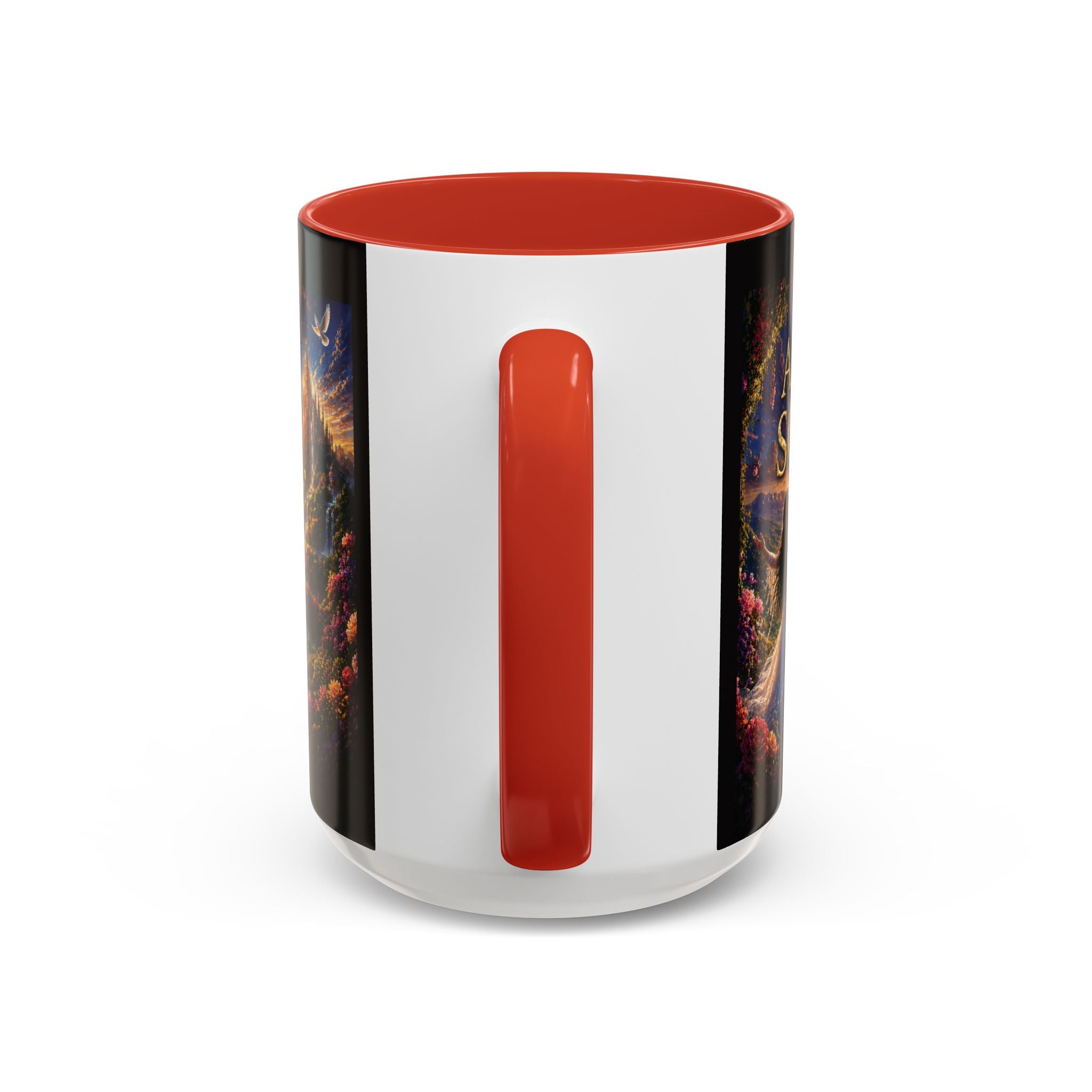 Christian Inspirational Coffee Mug — "As He Is, So Am I" Accent Mug (11/15oz)