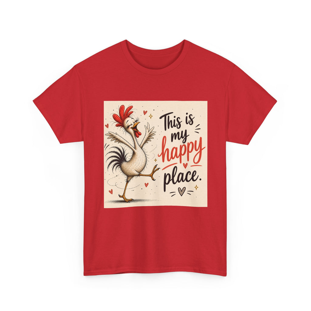 Rooster "This Is My Happy Place" Tee