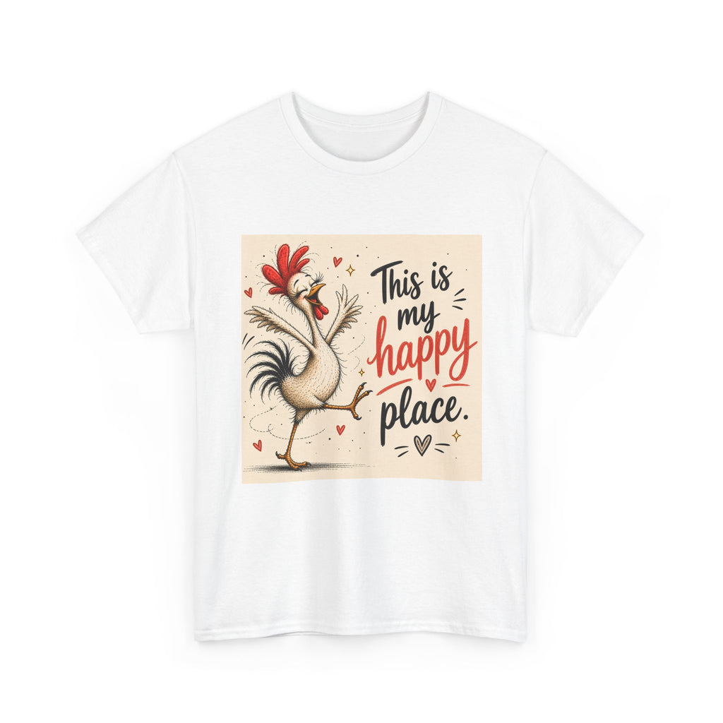 Rooster "This Is My Happy Place" Tee