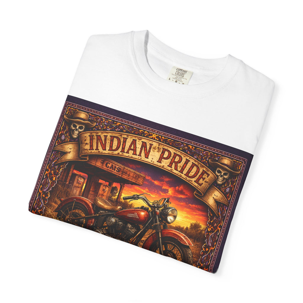 Indian Pride "Old School" Motorcycle T-Shirt