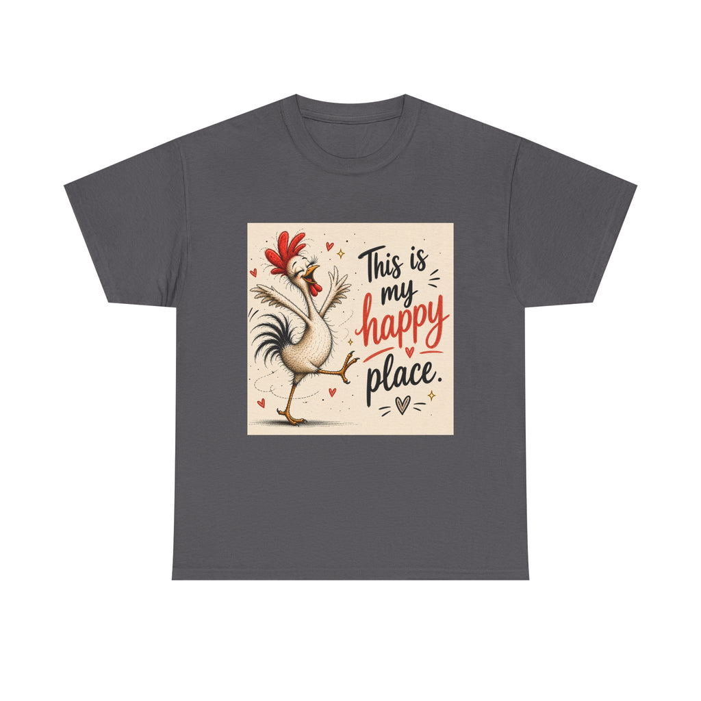 Rooster "This Is My Happy Place" Tee