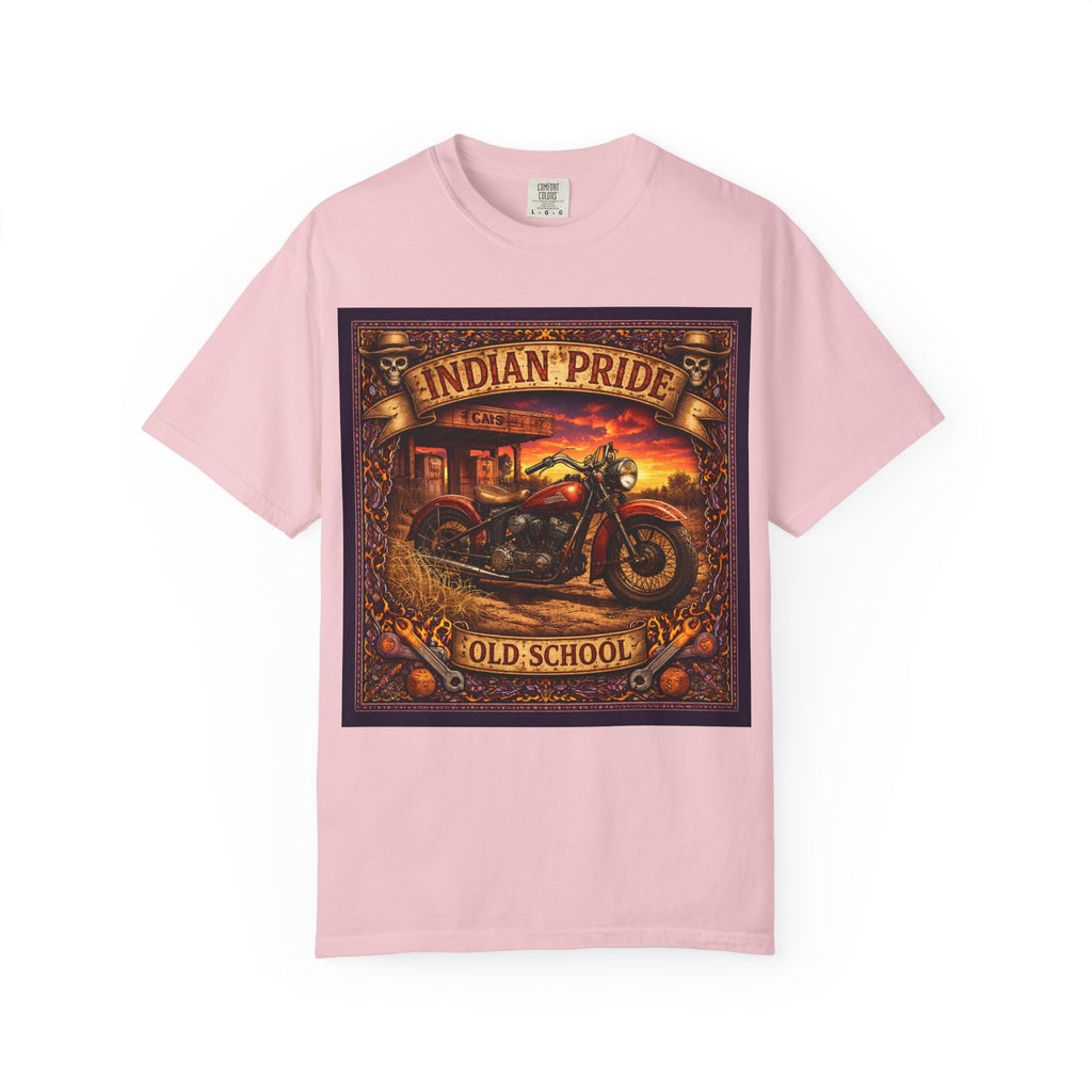 Indian Pride "Old School" Motorcycle T-Shirt