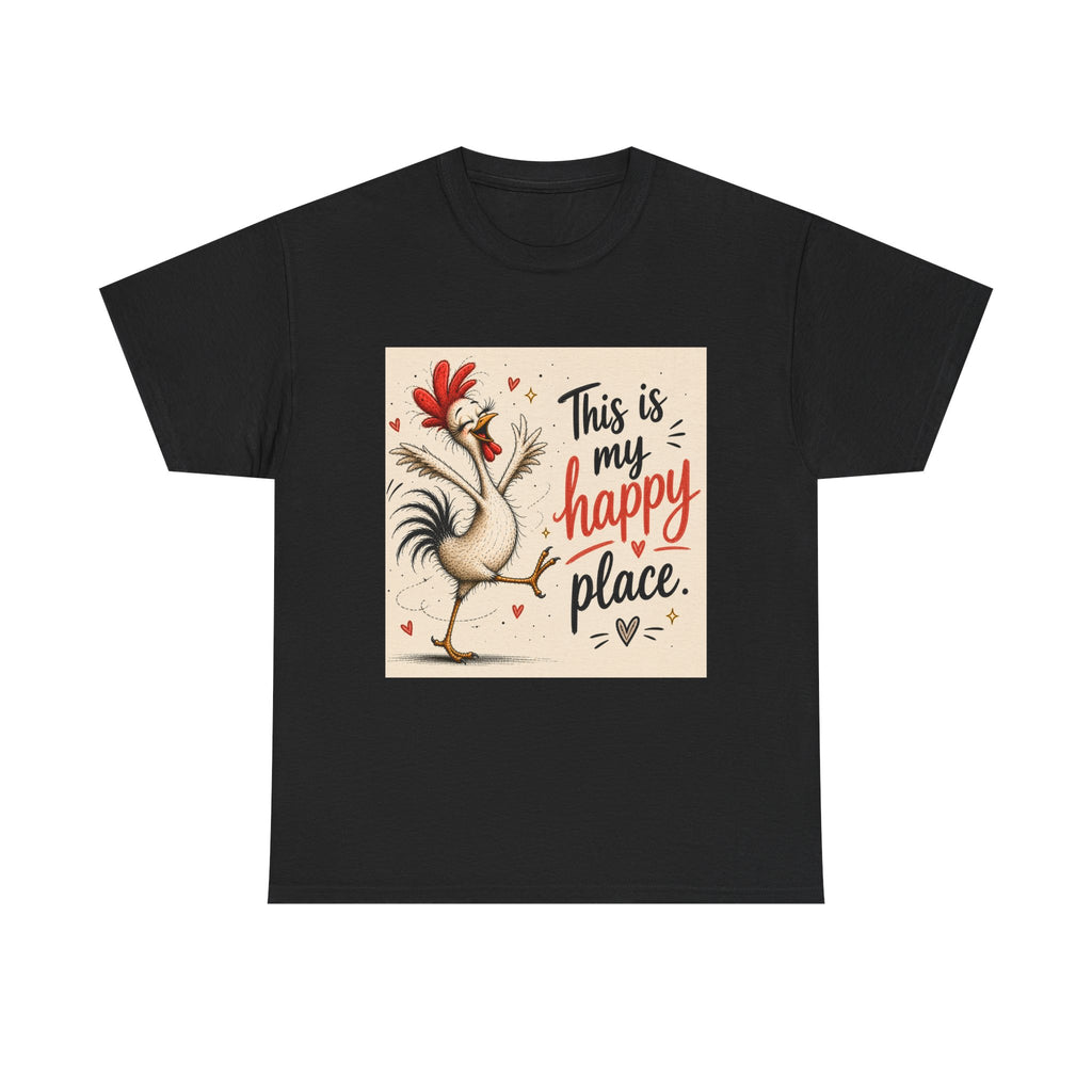 Rooster "This Is My Happy Place" Tee