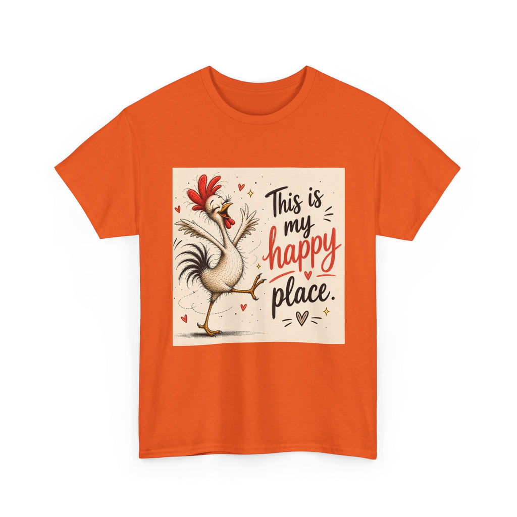 Rooster "This Is My Happy Place" Tee