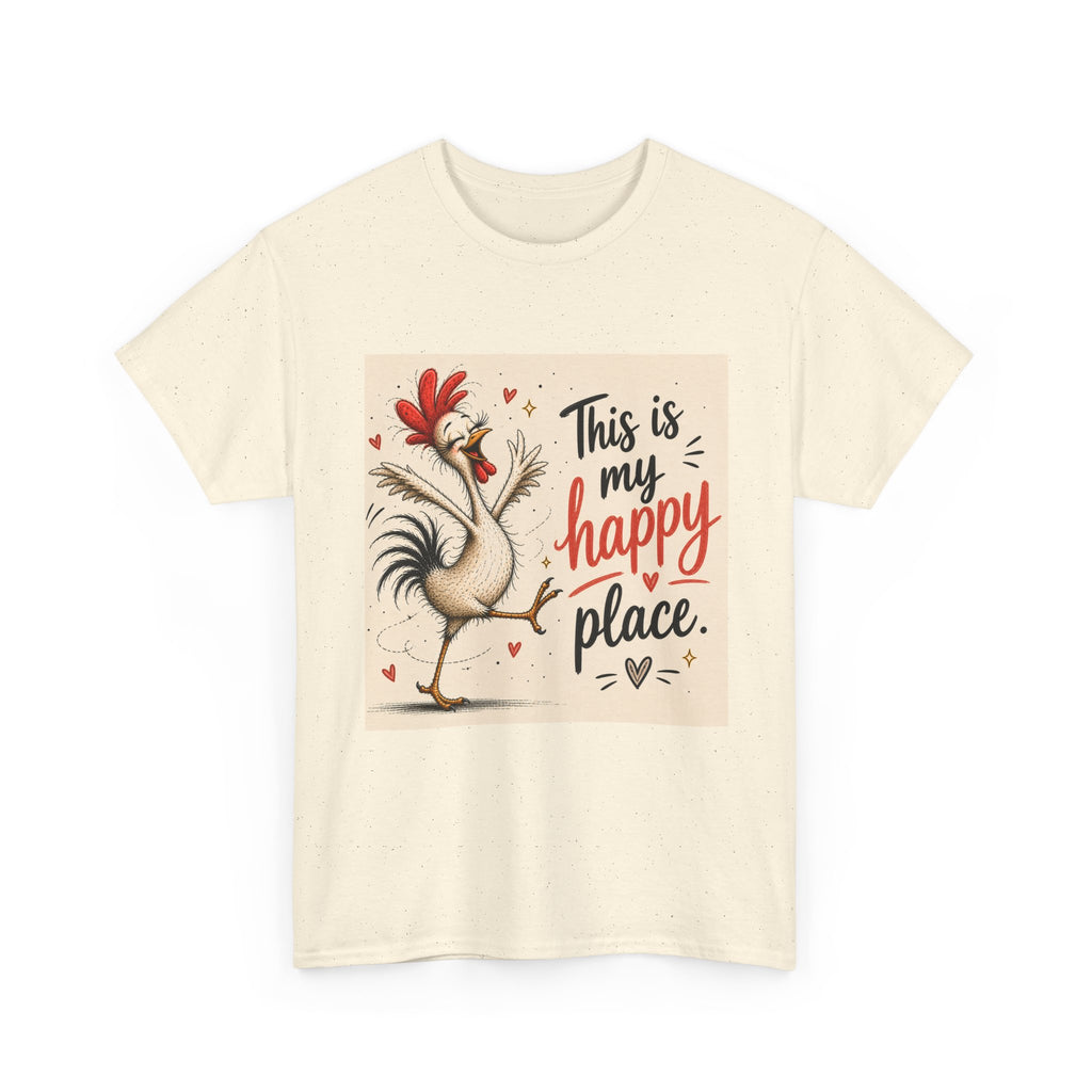 Rooster "This Is My Happy Place" Tee