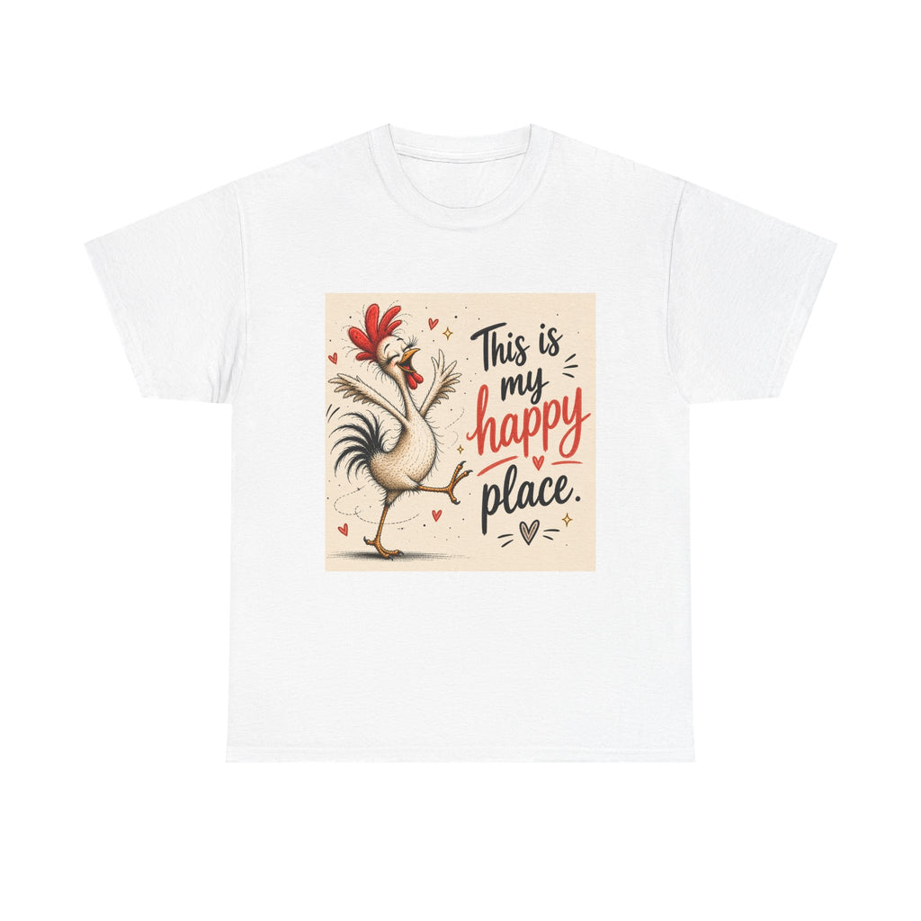 Rooster "This Is My Happy Place" Tee