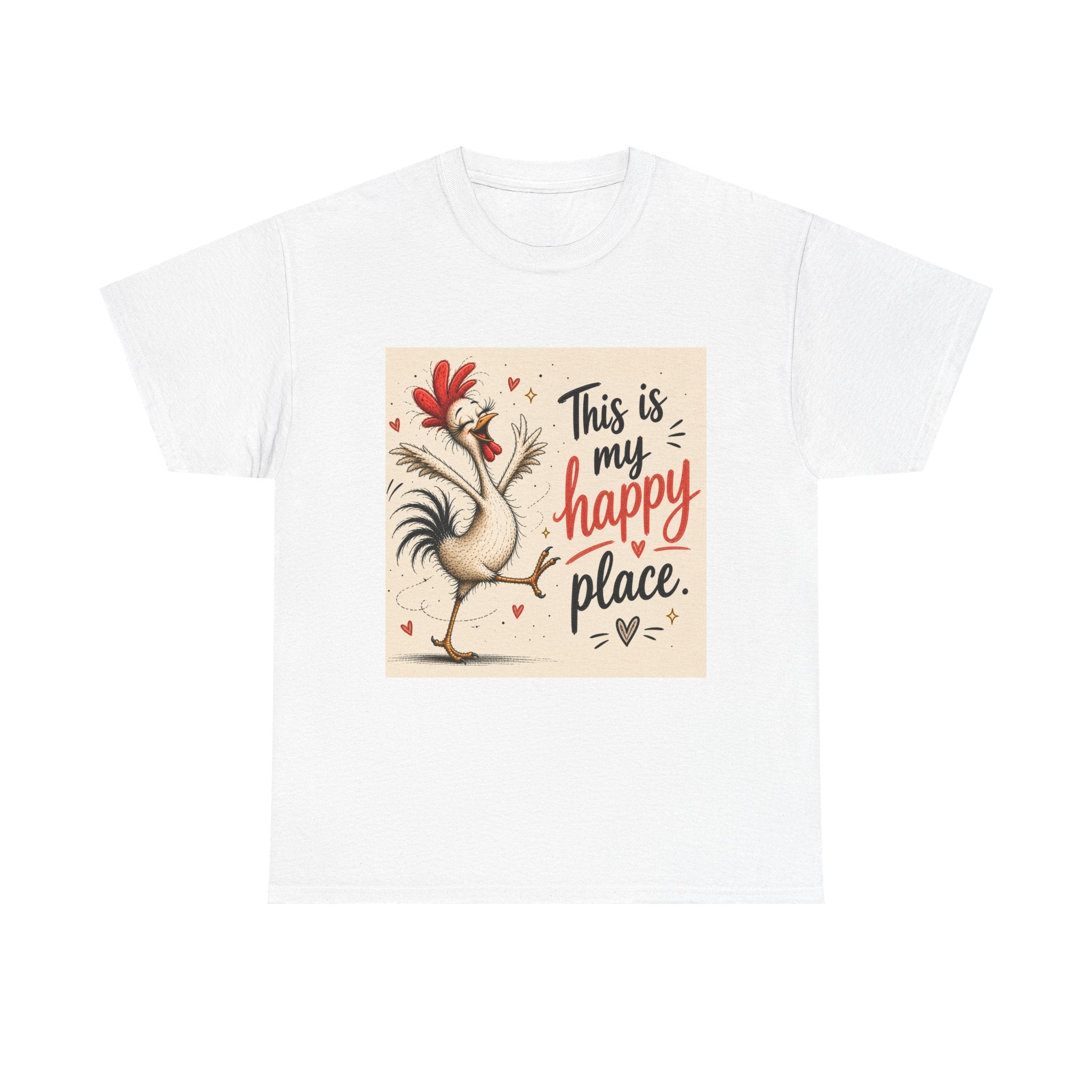 Rooster "This Is My Happy Place" Tee