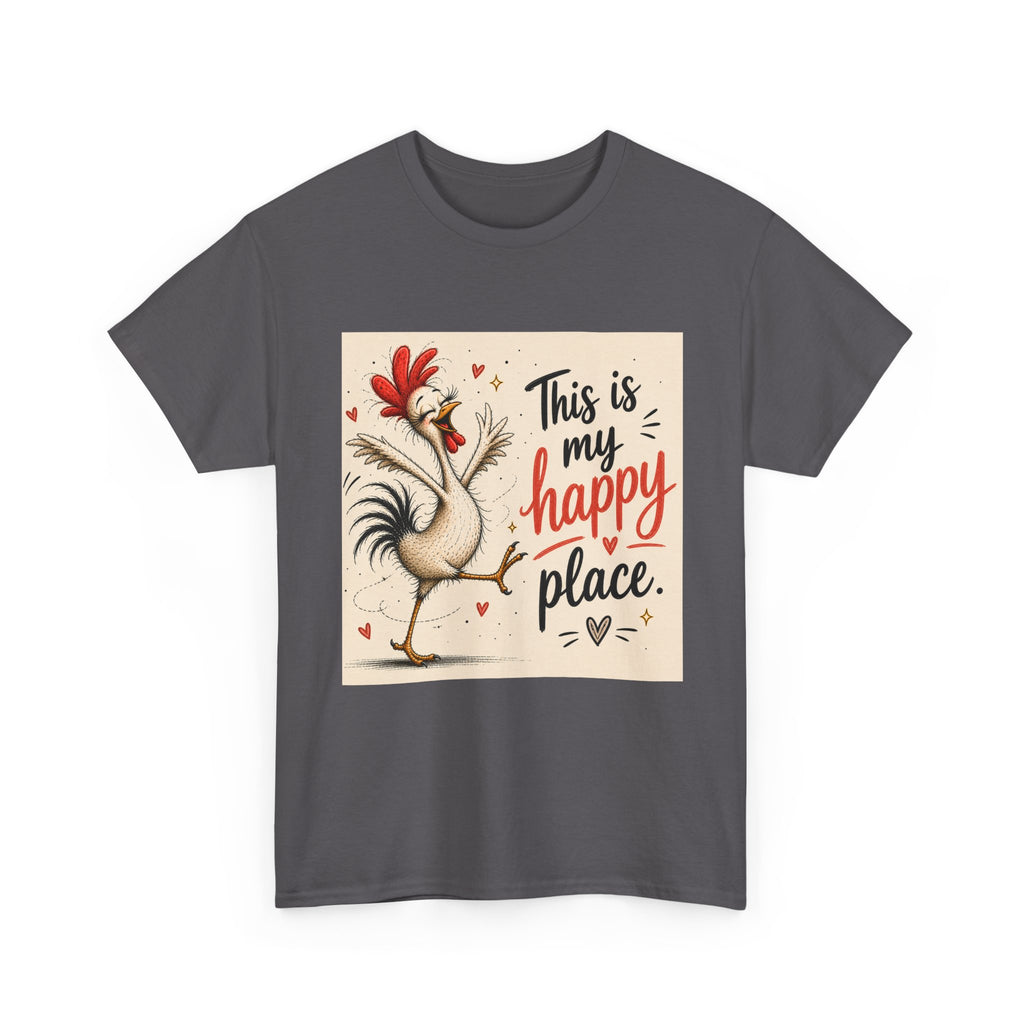 Rooster "This Is My Happy Place" Tee