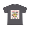 Saving Lives With a Smile Nurse T-Shirt — Cute Frog EMT Medical Tee