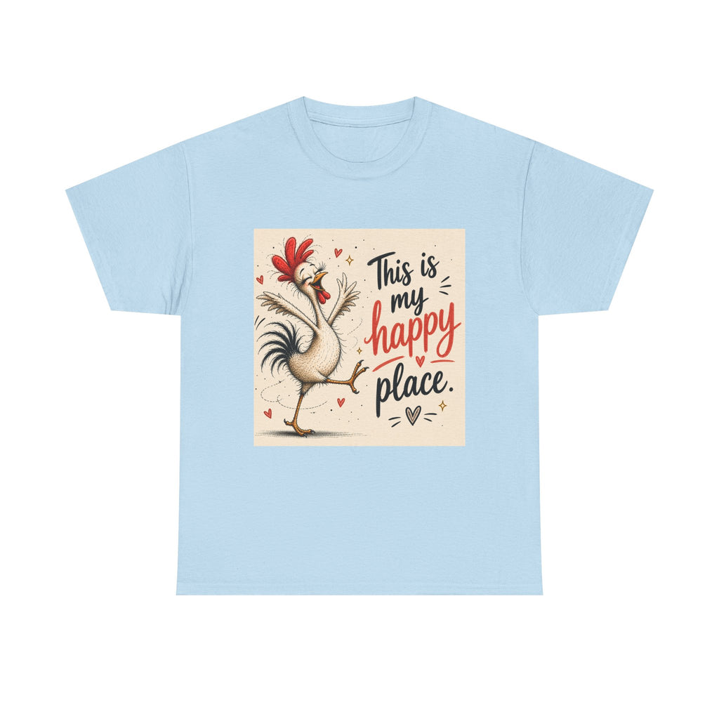 Rooster "This Is My Happy Place" Tee