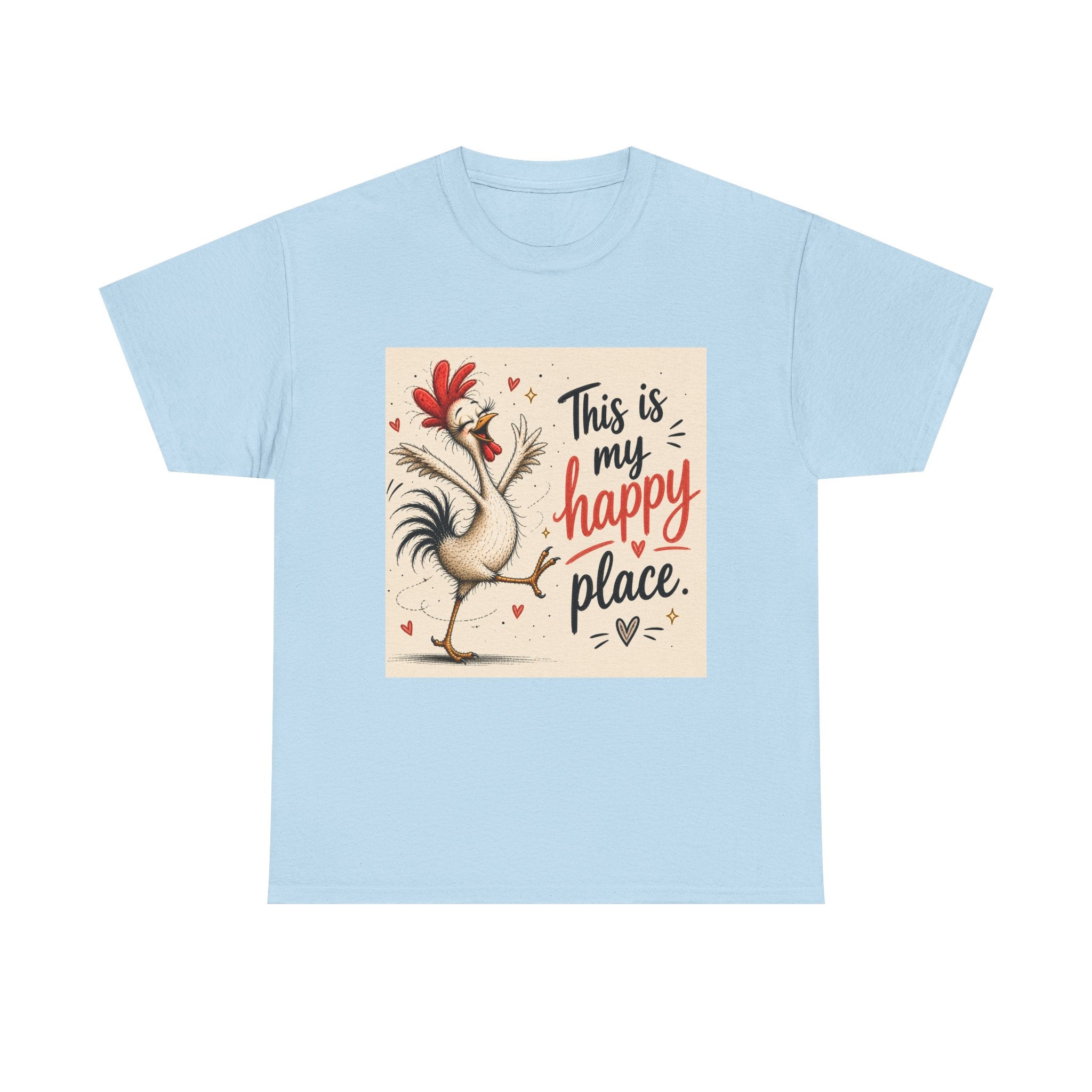 Rooster "This Is My Happy Place" Tee