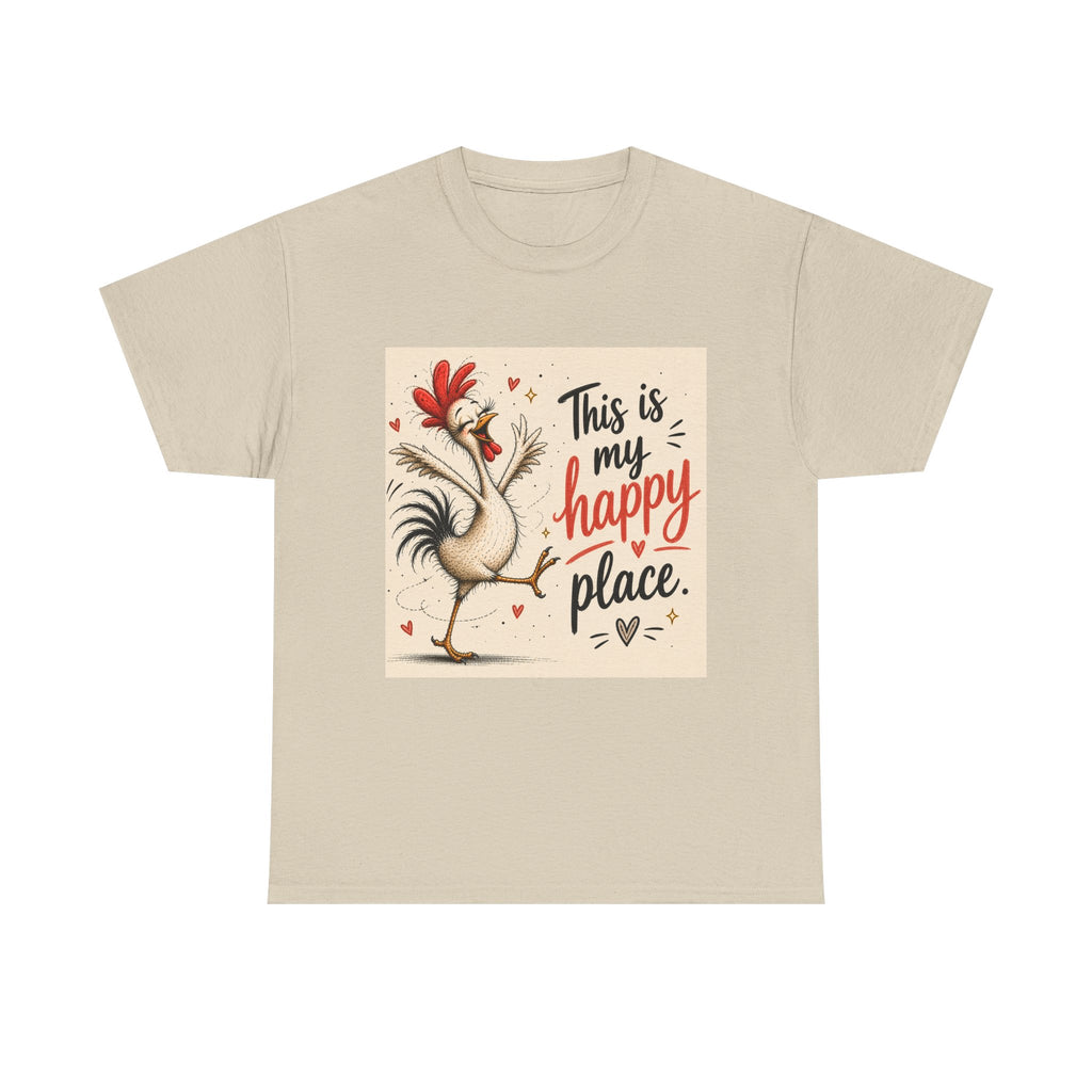 Rooster "This Is My Happy Place" Tee