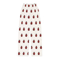 Kids Lounge Pants — Allover Red Ladybug Print Cozy Pajama Trousers