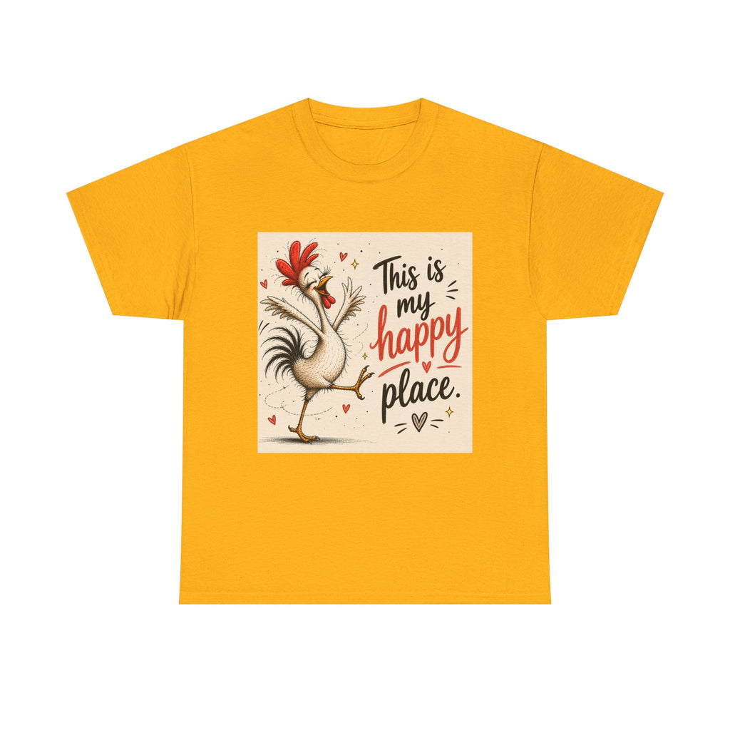 Rooster "This Is My Happy Place" Tee