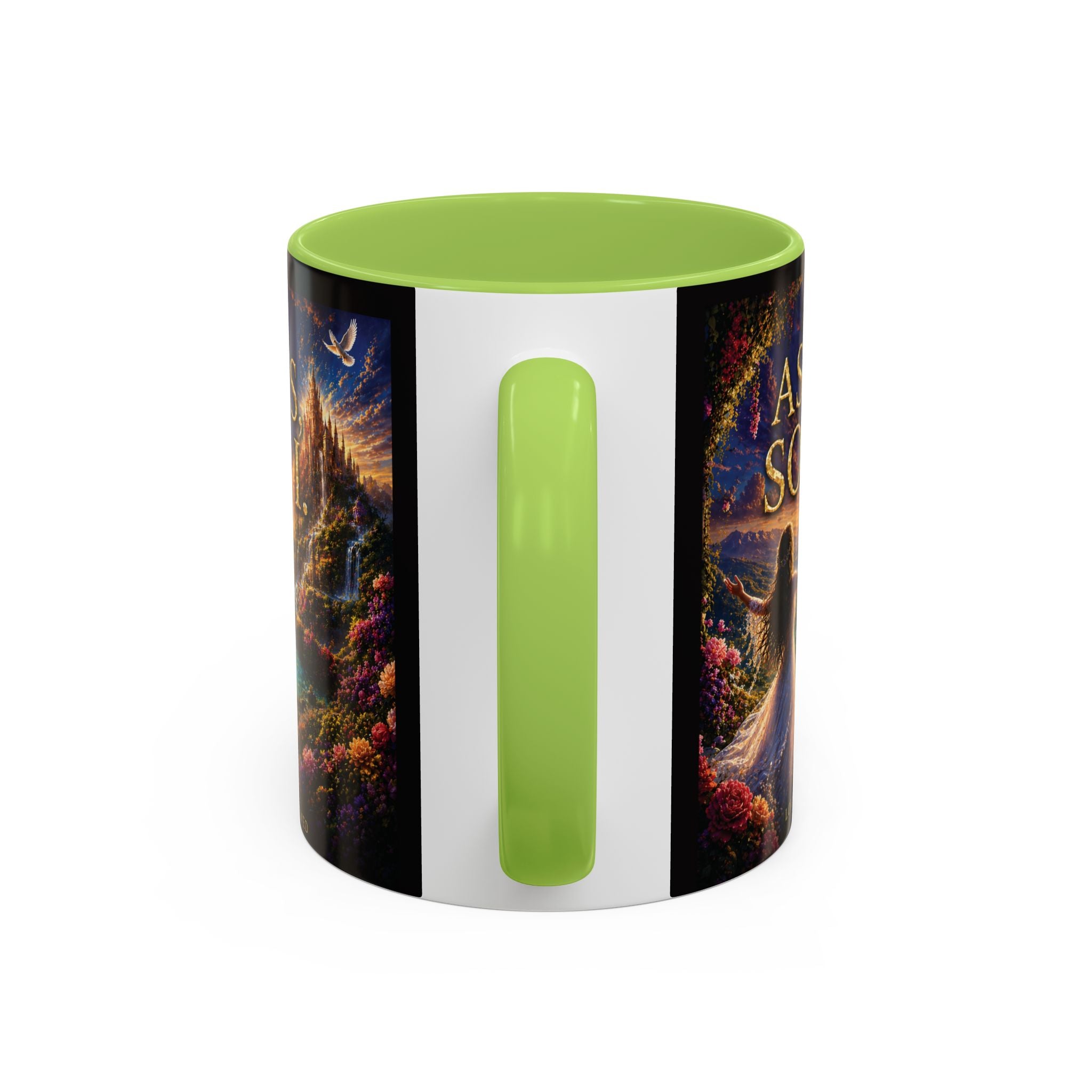 Christian Inspirational Coffee Mug — "As He Is, So Am I" Accent Mug (11/15oz)