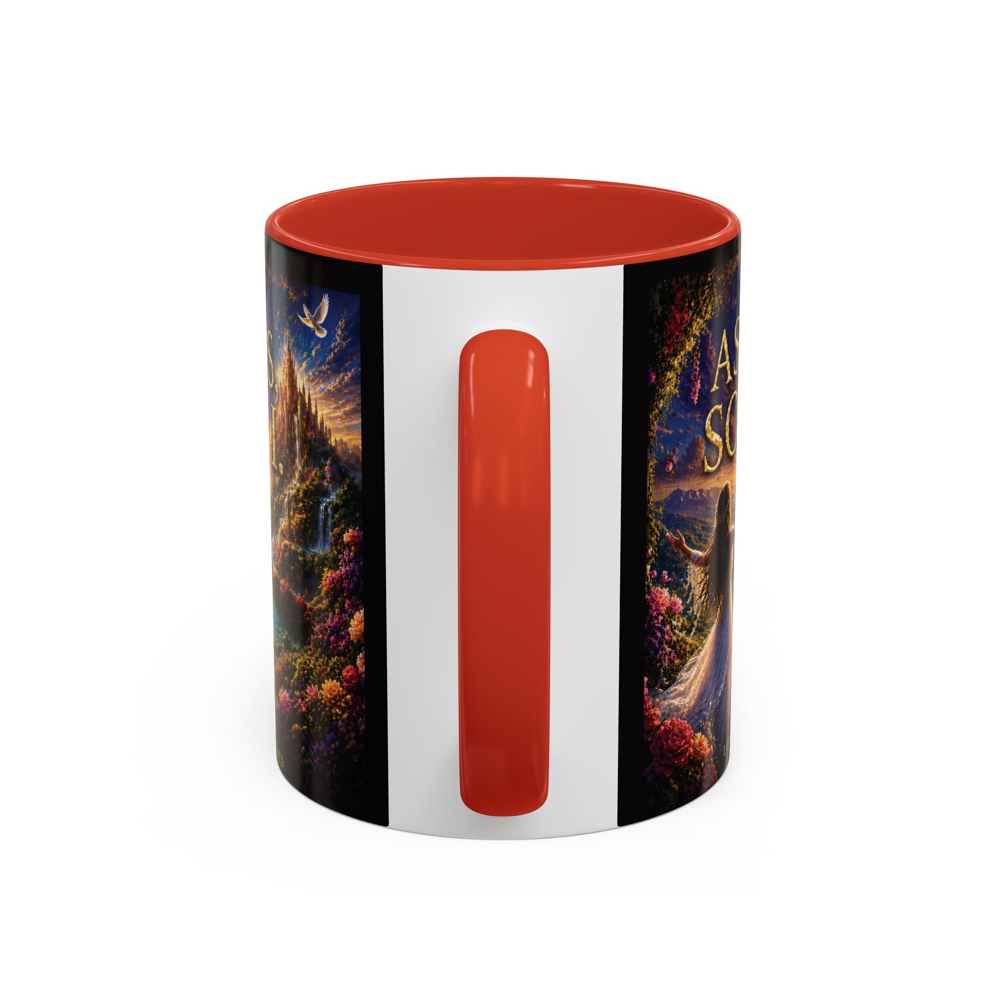 Christian Inspirational Coffee Mug — "As He Is, So Am I" Accent Mug (11/15oz)