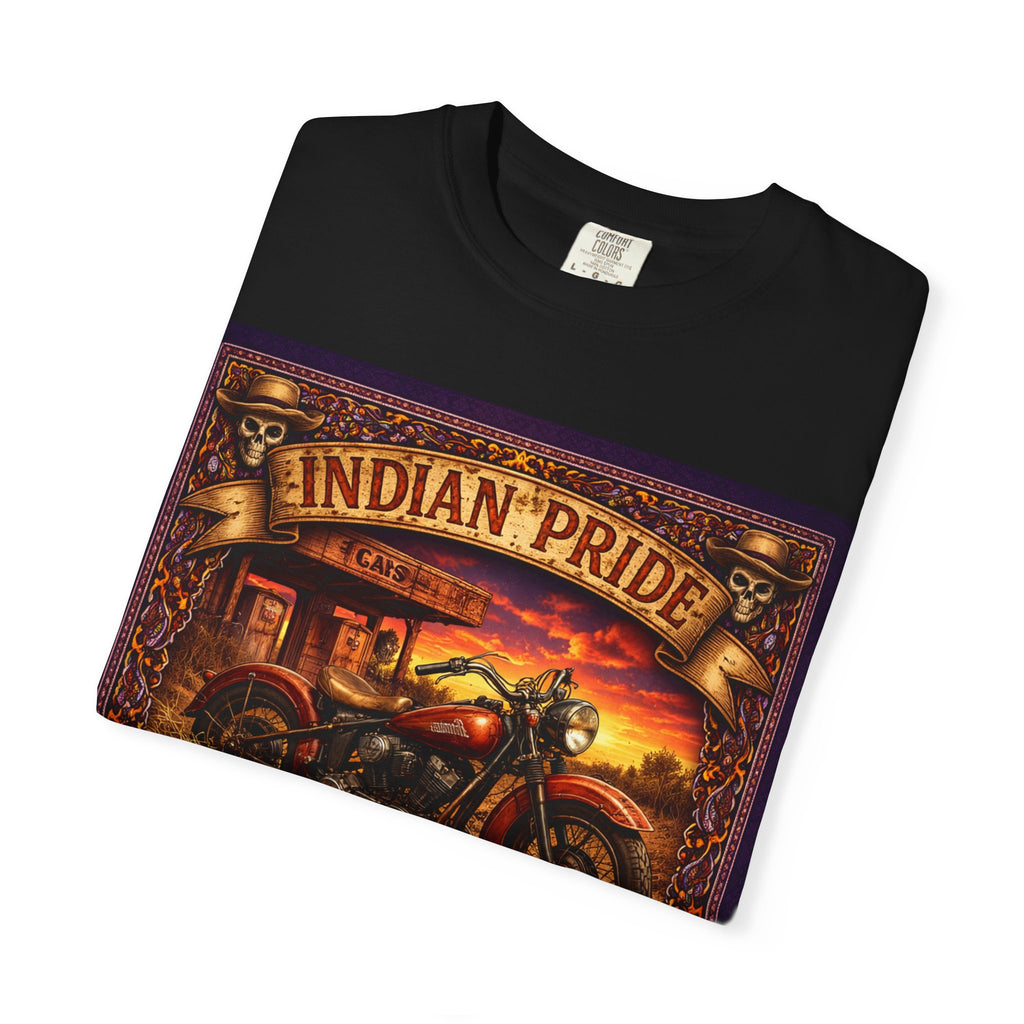 Indian Pride "Old School" Motorcycle T-Shirt