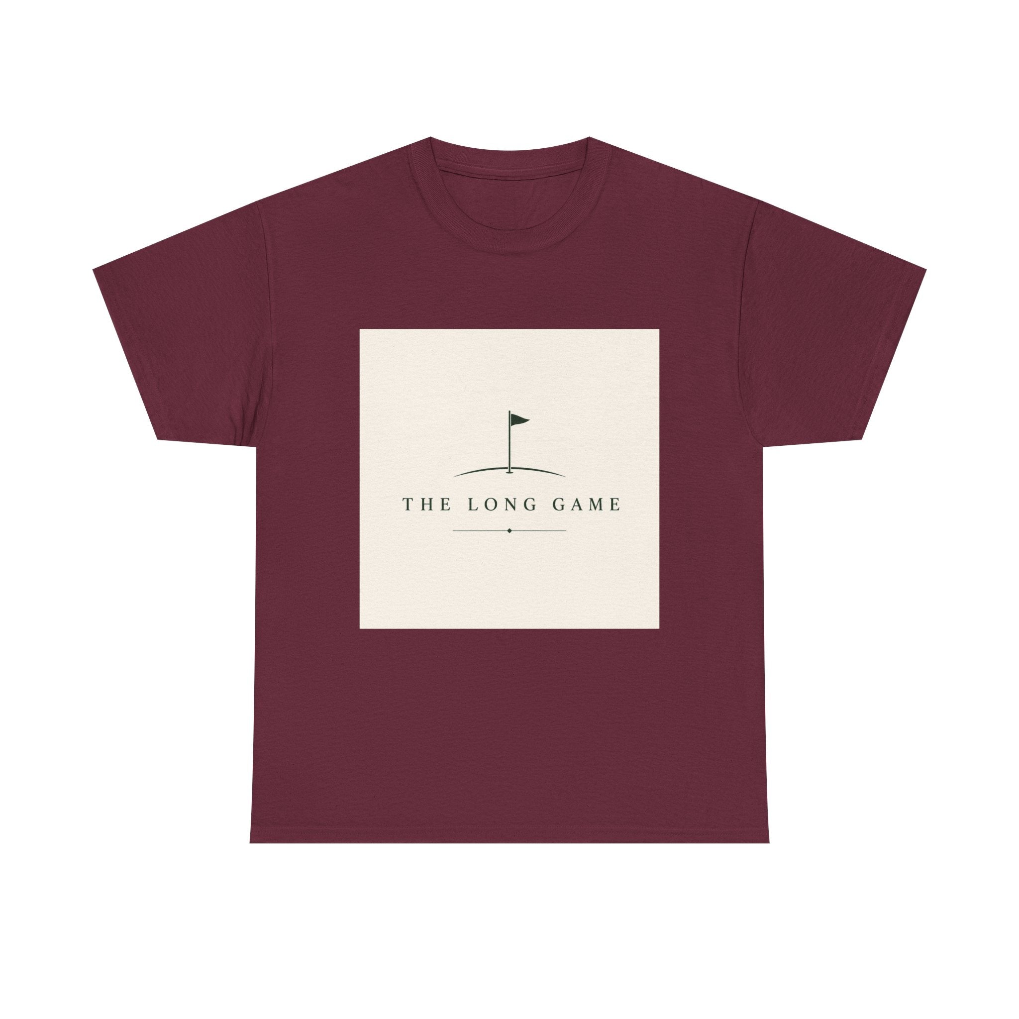 Golf Flag 'The Long Game' Tee