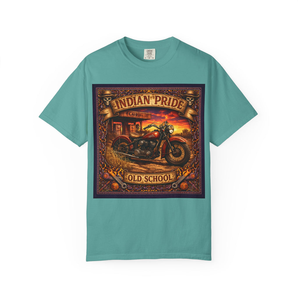 Indian Pride "Old School" Motorcycle T-Shirt
