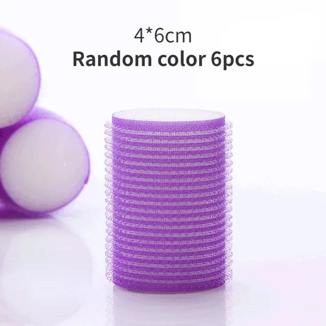Self-Adhesive No-Heat Hair Curlers
