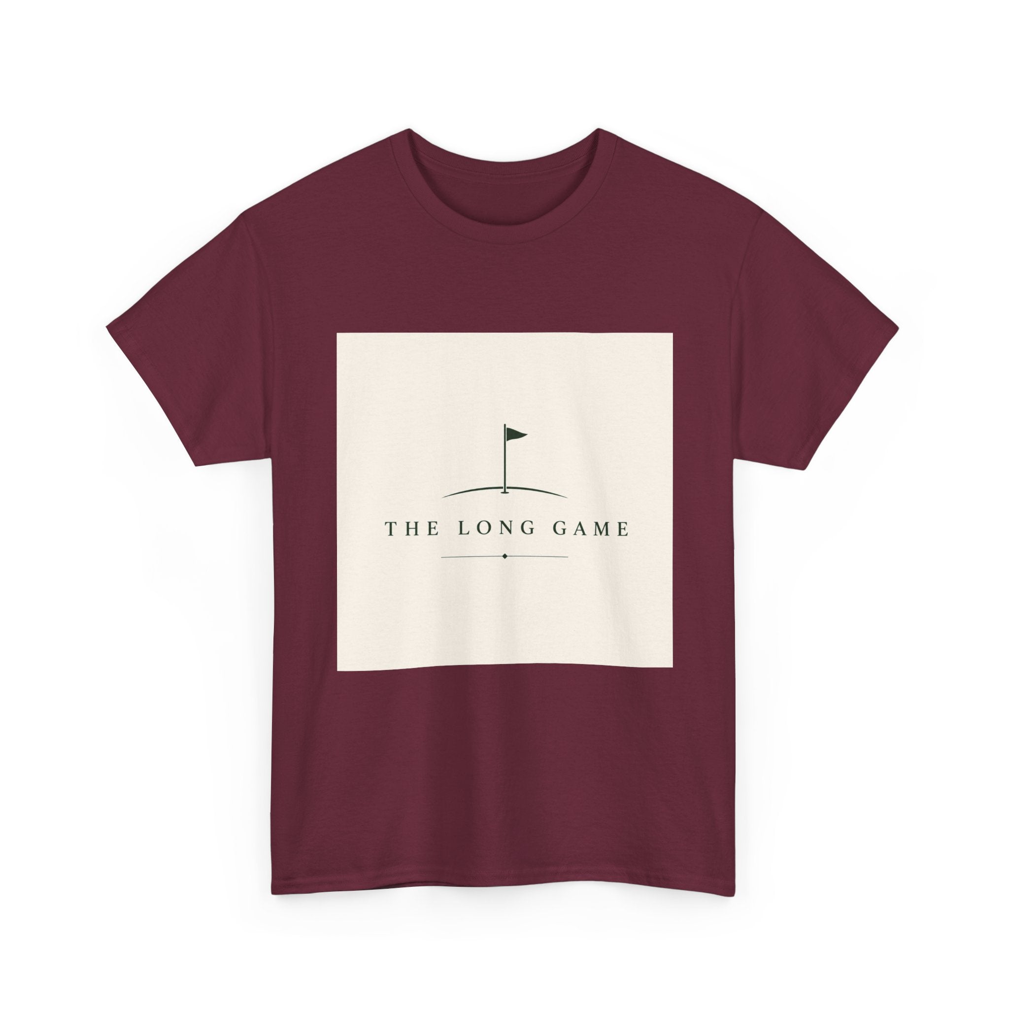 Golf Flag 'The Long Game' Tee