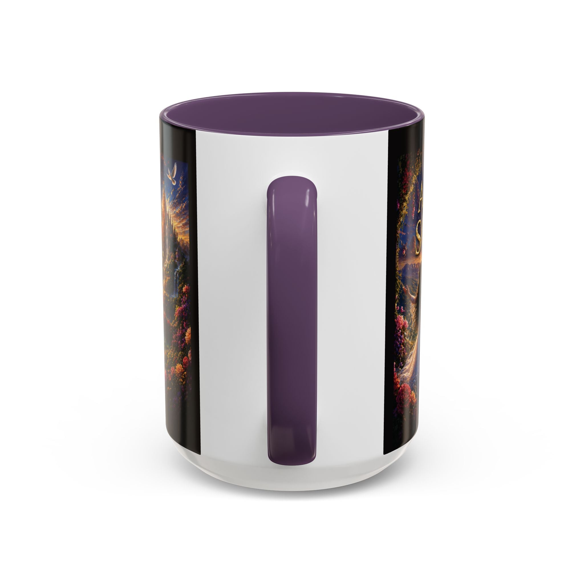 Christian Inspirational Coffee Mug — "As He Is, So Am I" Accent Mug (11/15oz)