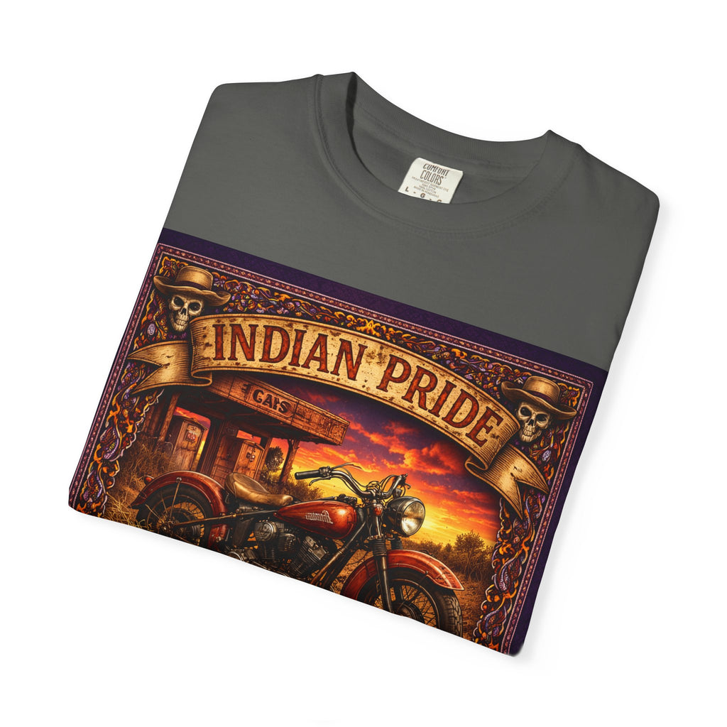 Indian Pride "Old School" Motorcycle T-Shirt
