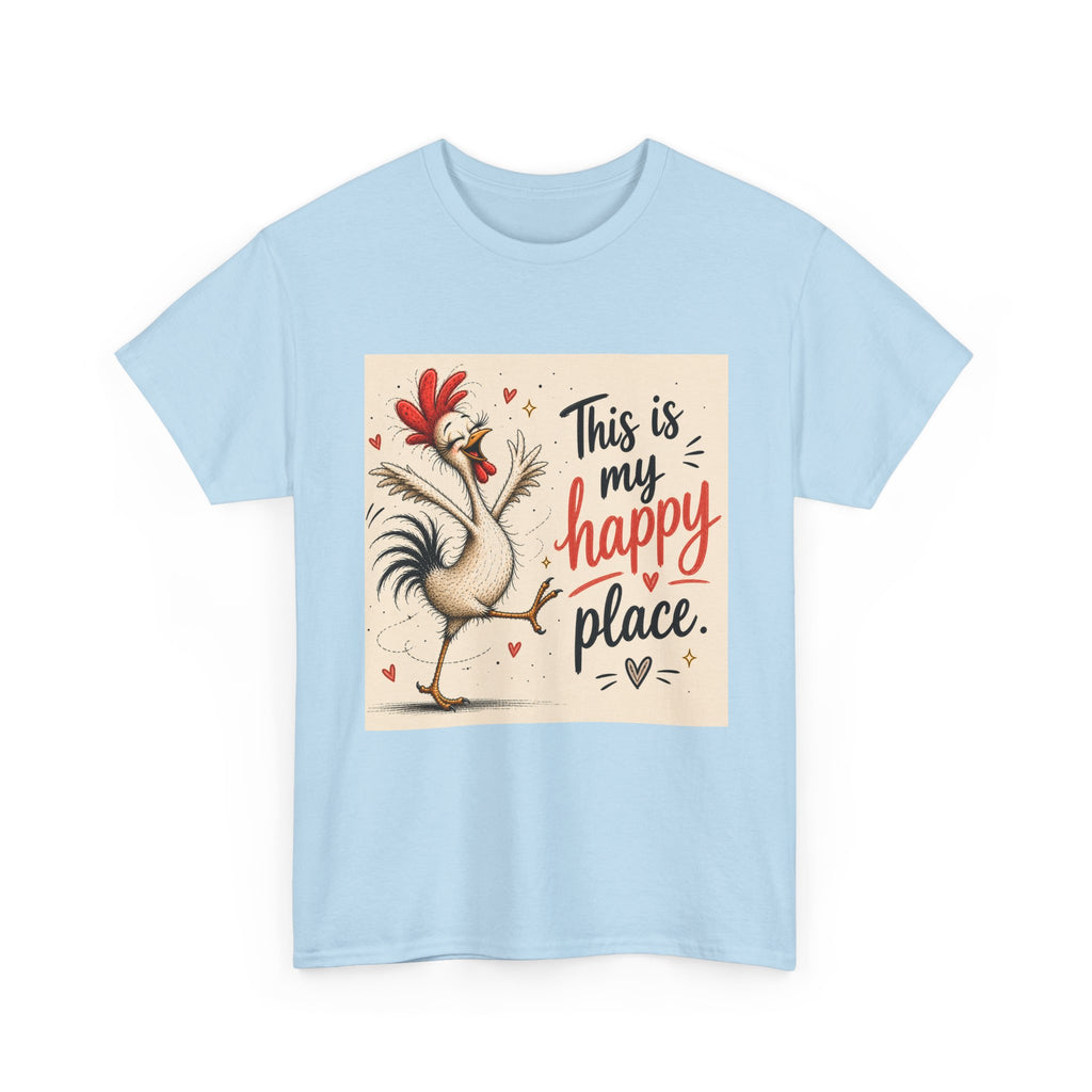 Rooster "This Is My Happy Place" Tee