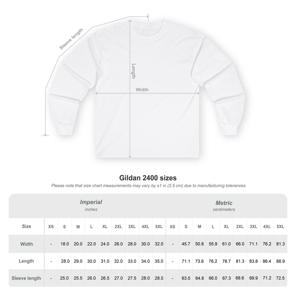 Long Sleeve Tee — "It Was Never Locked" Bird Cage Freedom Graphic