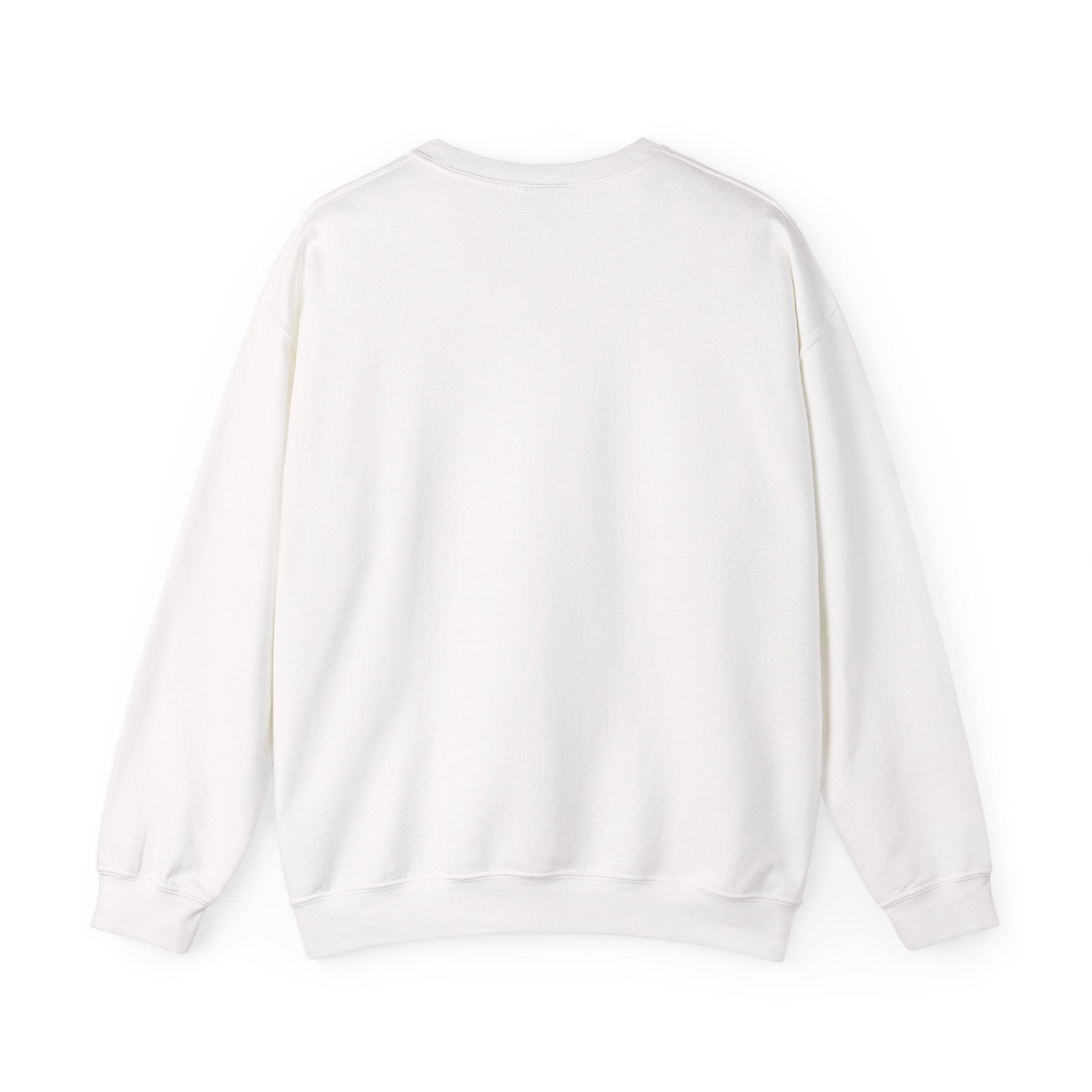 Crewneck Sweatshirt — 'Nothing Works Till You Agree With It' Motivational Door Graphic