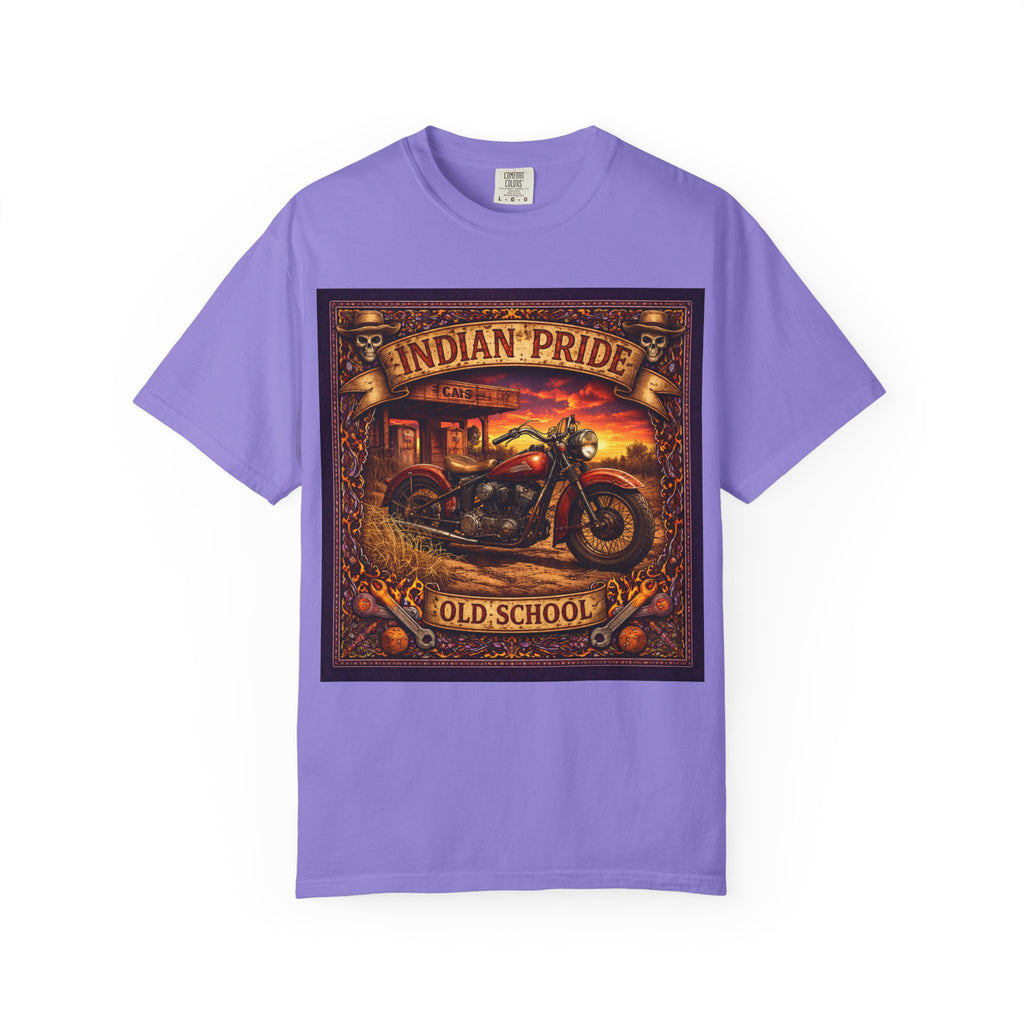 Indian Pride "Old School" Motorcycle T-Shirt