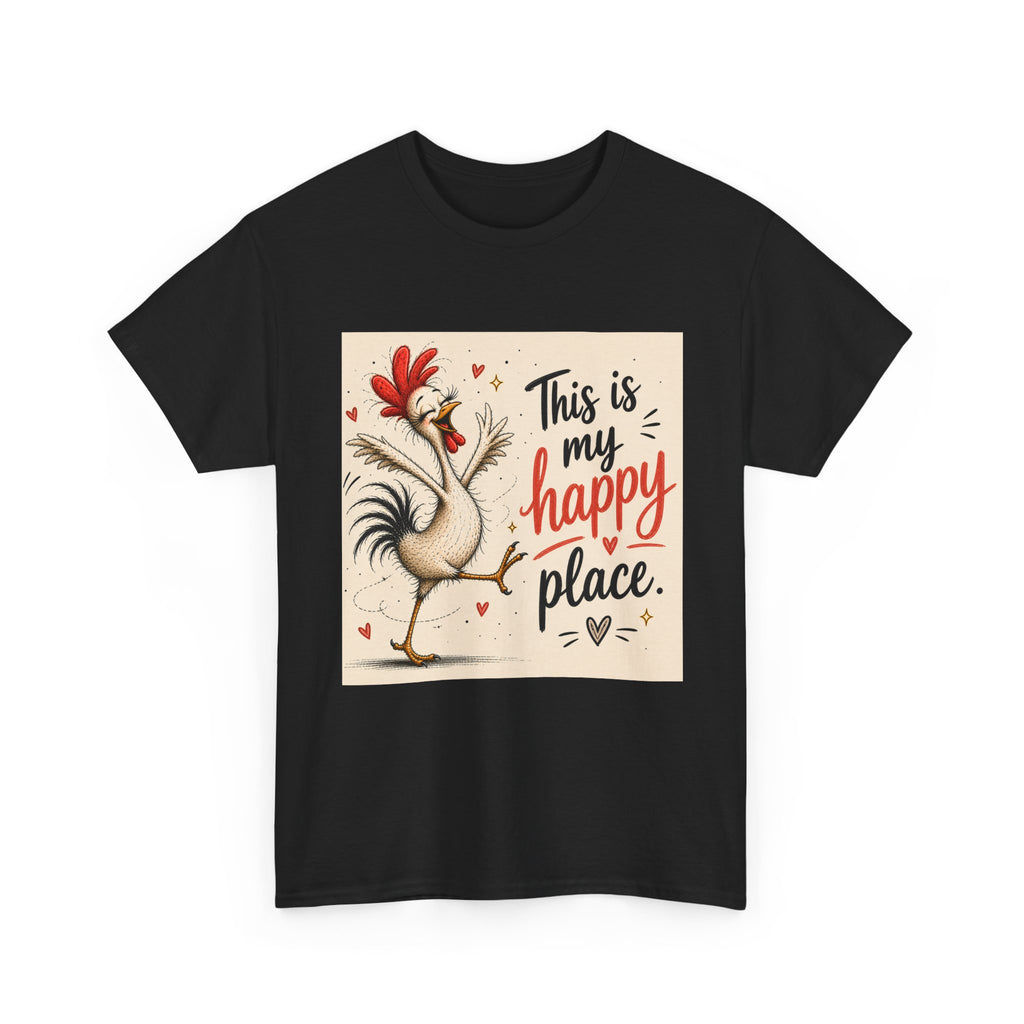 Rooster "This Is My Happy Place" Tee