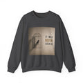 Crewneck Sweatshirt — 'It Was Never Locked' Bird Cage Graphic